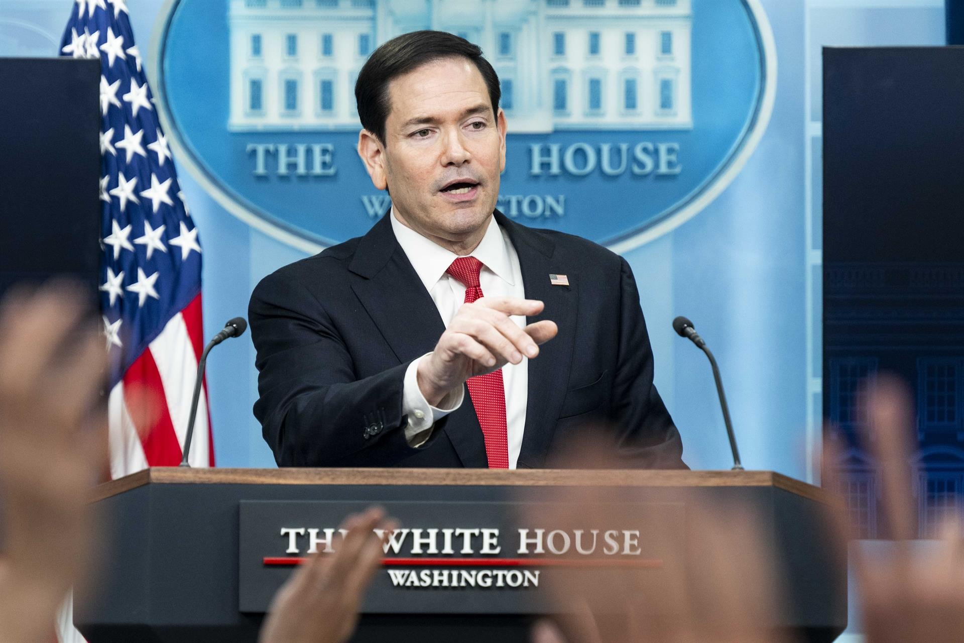 Rubio confirmó que las operaciones militares de EEUU en Irán han 
