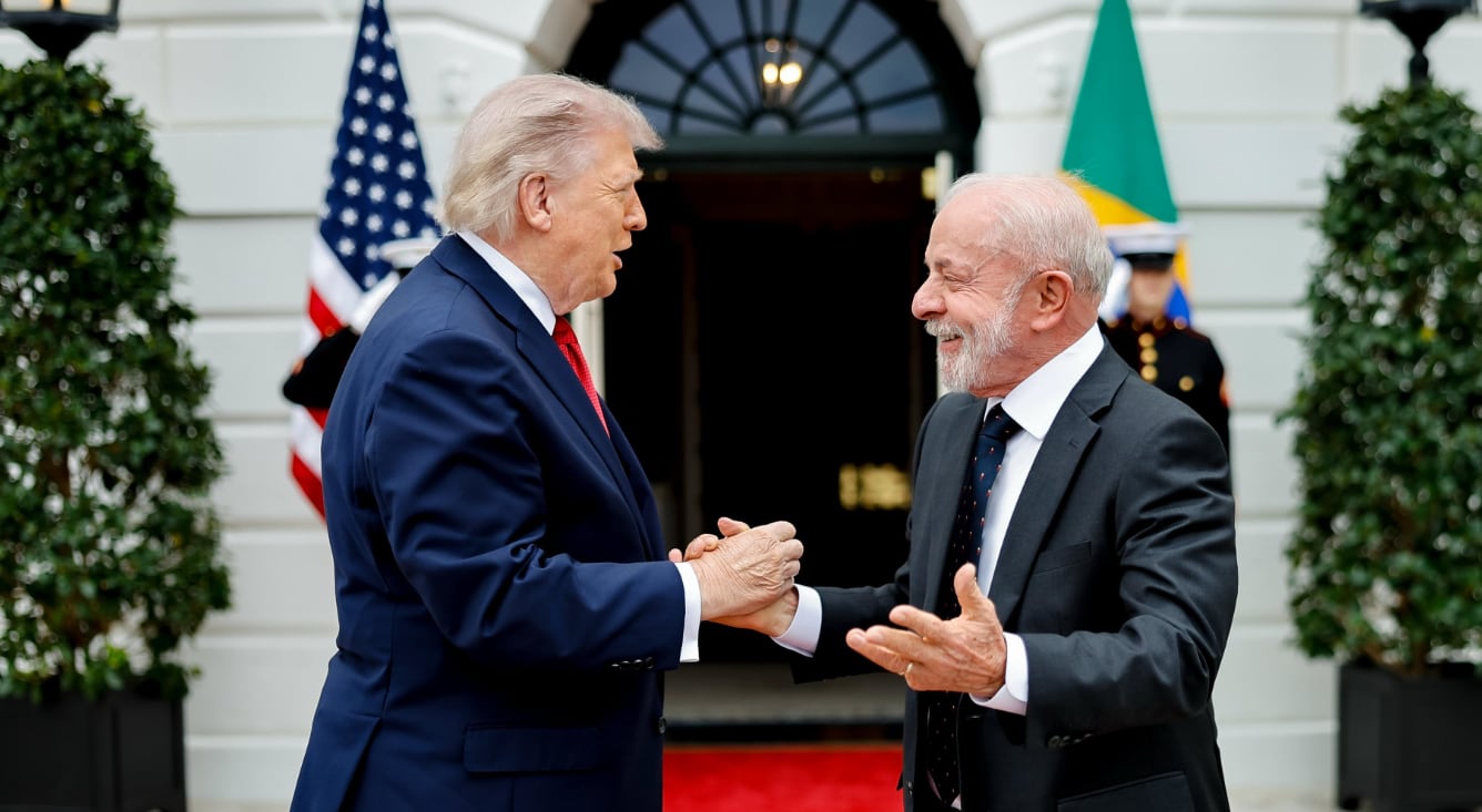 Donald Trump y Luiz Inácio Lula da Silva, líderes de Estados Unidos y Brasil, países centrales en la exportación global de etanol.