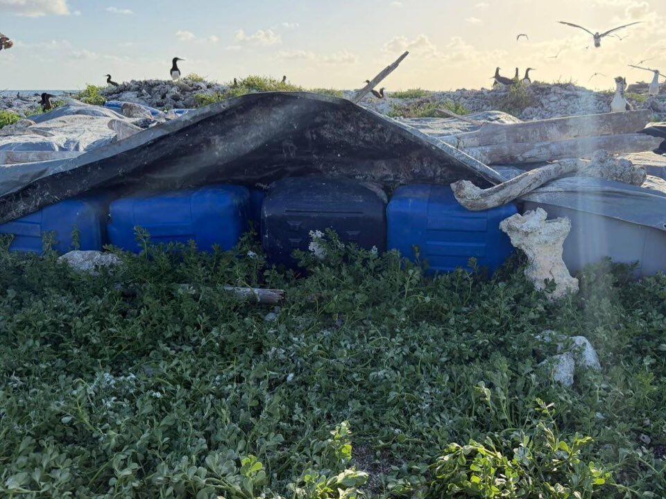 Fuerza Naval de Honduras decomisa 3,900 galones de combustible ocultos en el Caribe hondureño