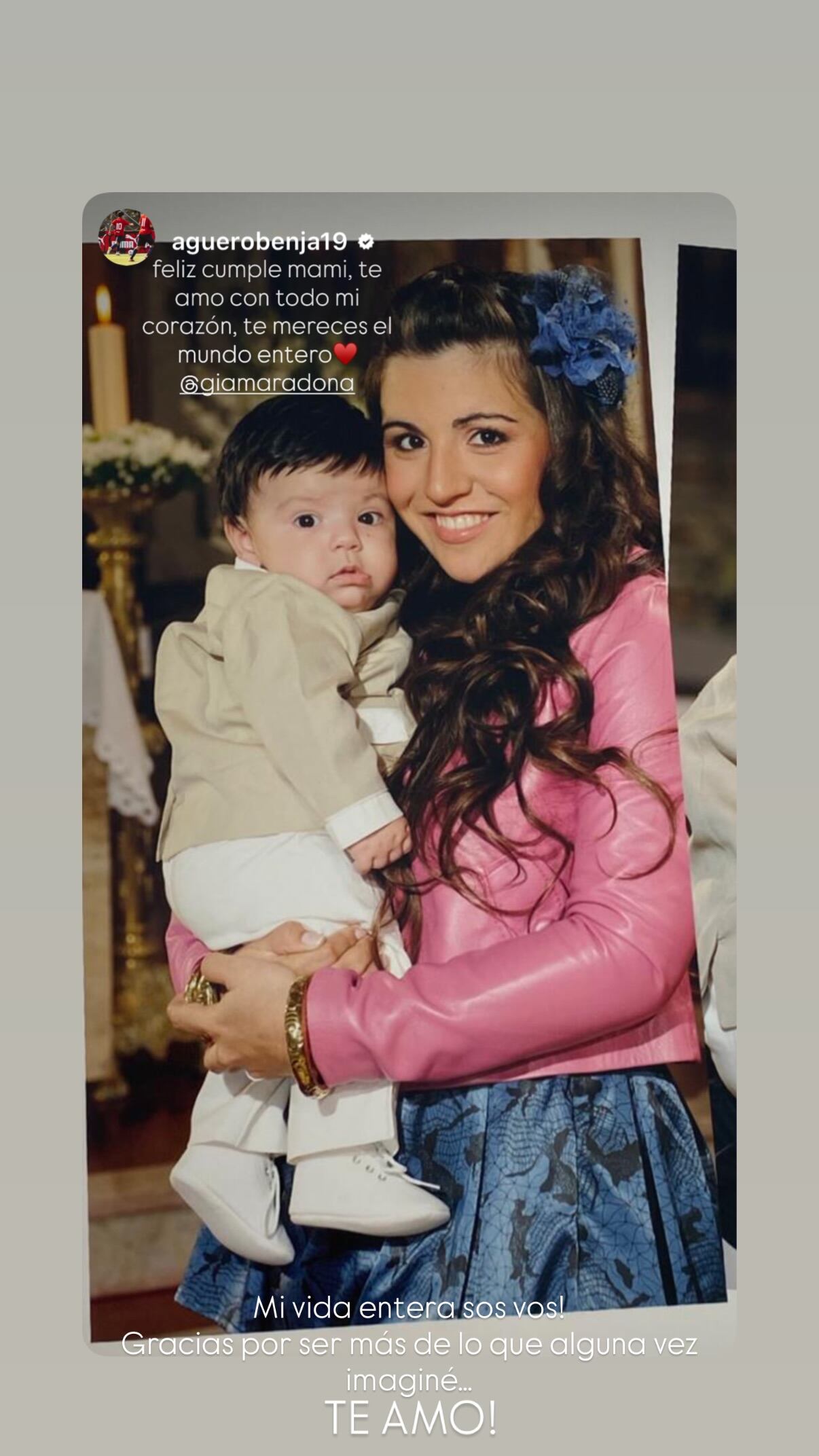 Cumpleaños de Gianinna Maradona