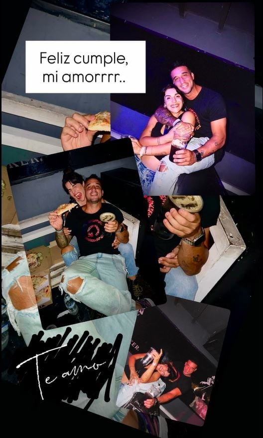 El mensaje del novio de Gianinna Maradona, Guido Sergi, por su cumpleaños 37