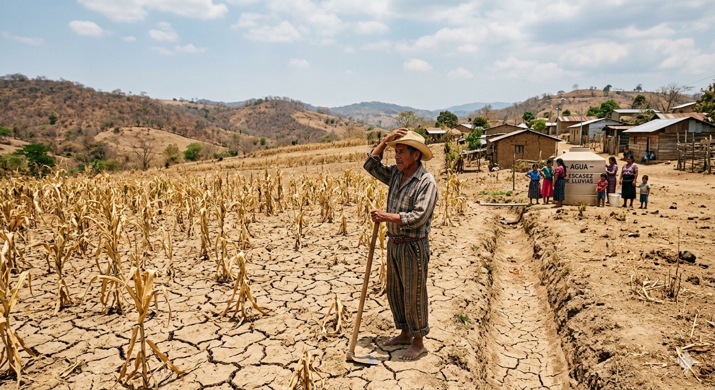 Guatemala mantiene vigilancia en 212 municipios por calor y lluvias intensas