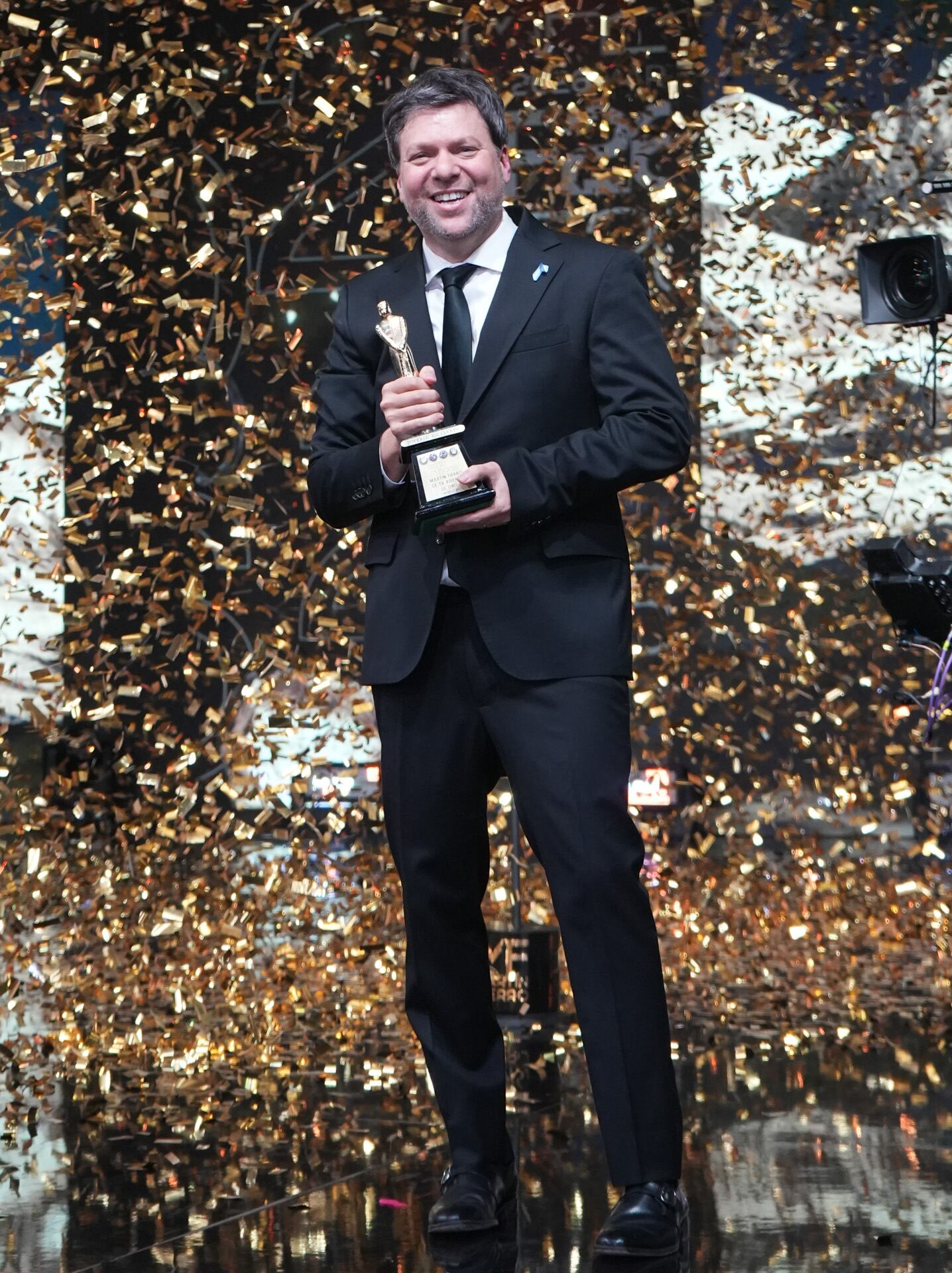 Guido Kaczka ganó el Martín Fierro de oro de 2026 (Prensa Telefe)