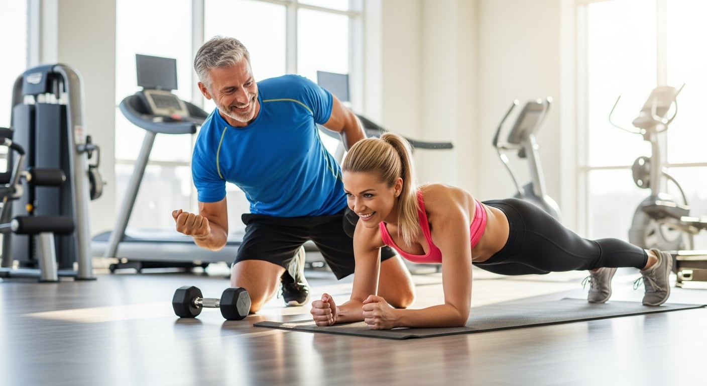 Buscar apoyo profesional o acudir con amigos puede brindar mayor seguridad emocional y mejorar la experiencia en el gimnasio (Imagen Ilustrativa Infobae)