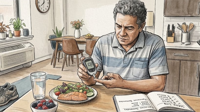 Más de 400 millones de personas en el mundo viven con diabetes tipo 2, una enfermedad metabólica prevenible (Imagen Ilustrativa Infobae)