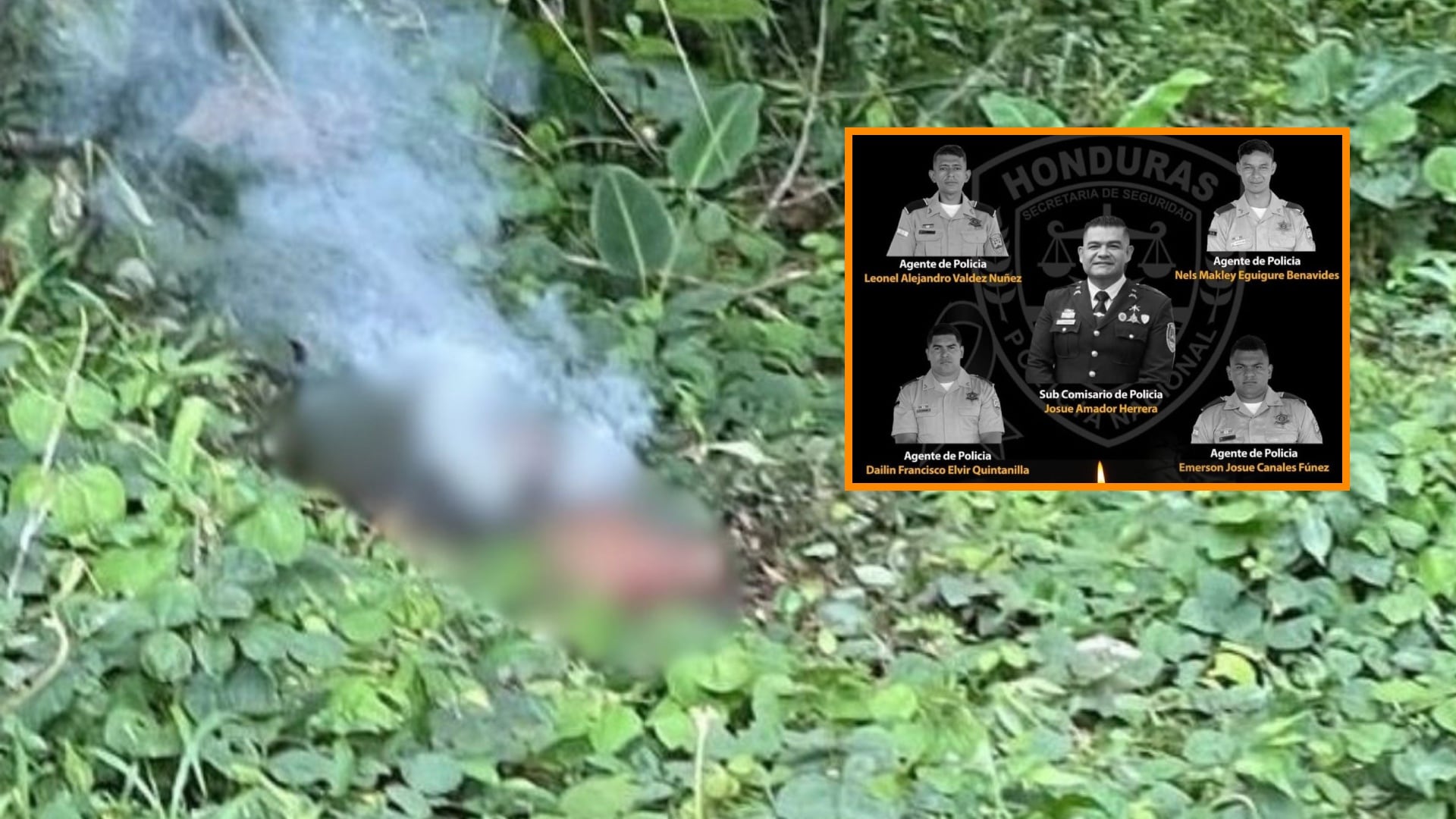 ¡Honduras llora!: Dolor y luto durante la despedida de agentes fallecidos en masacre