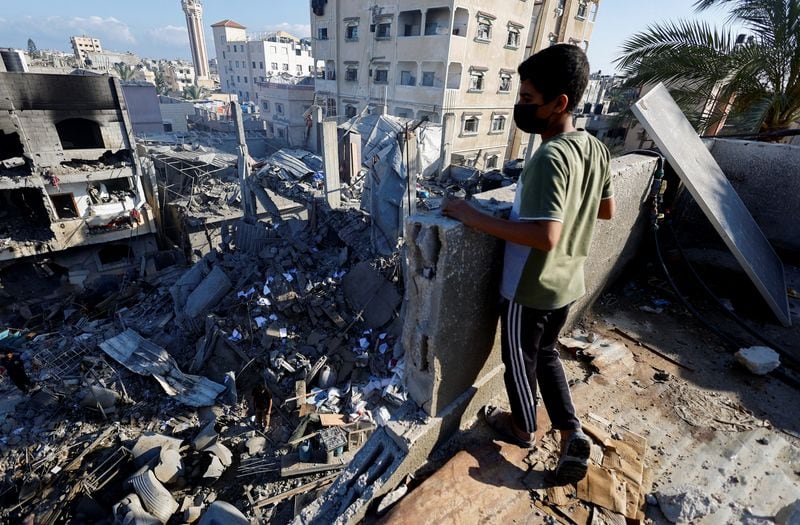 Según informes procedentes de Gaza vinculados a Hamas, Odeh murió junto con su esposa y sus hijos (REUTERS)
