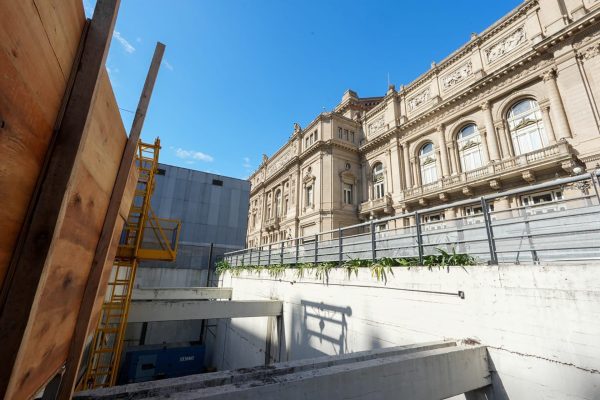 Jorge Macri y Julio Bocca anunciaron la reactivación de una importante obra en el Teatro Colón