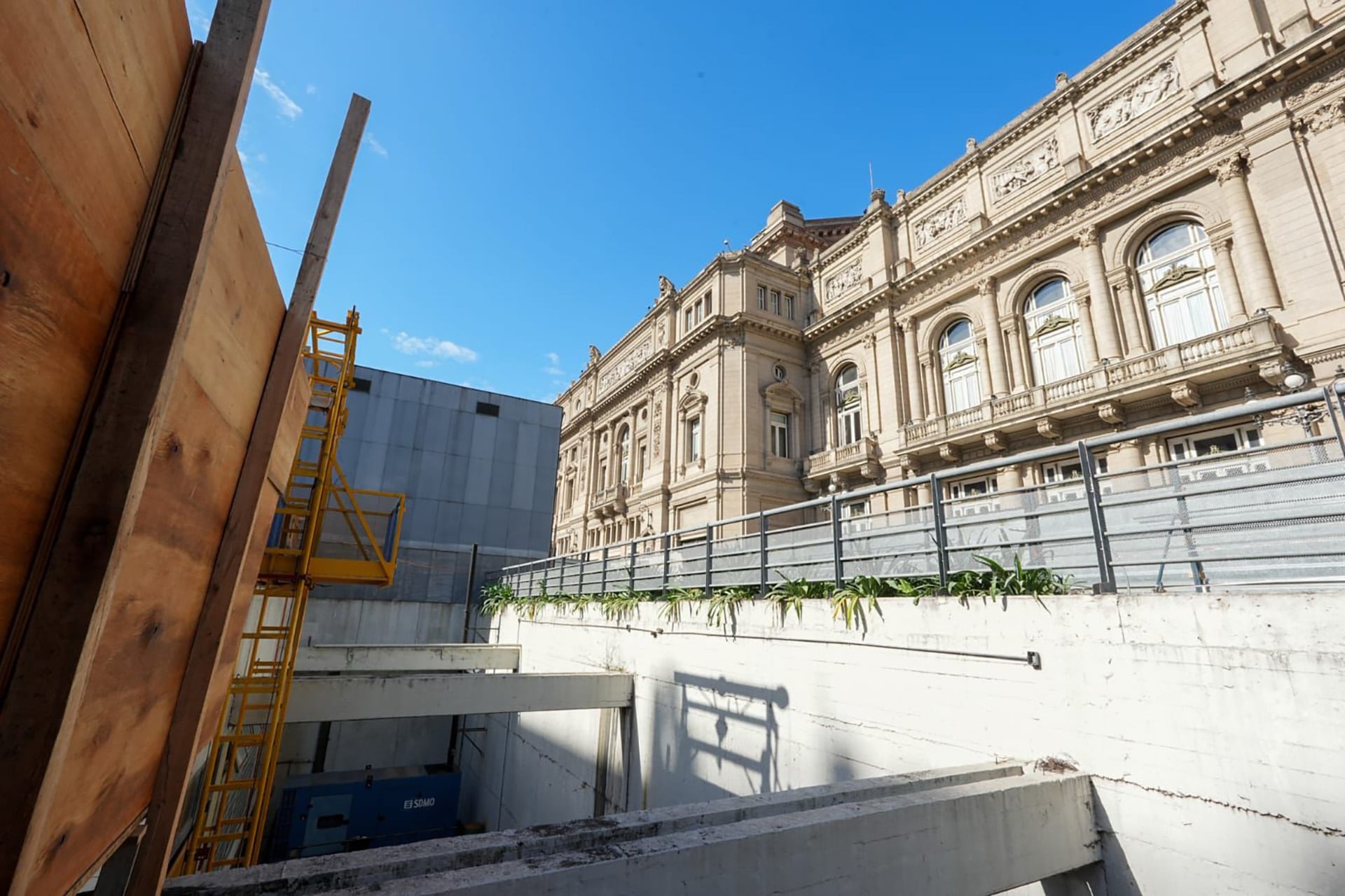 Jorge Macri y Julio Bocca anunciaron la reactivación de una importante obra en el Teatro Colón