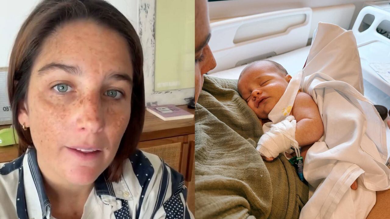 Juana Repetto mostró cómo evoluciona su hijo tras la operación a la que fue sometido: “No puedo con esto”
