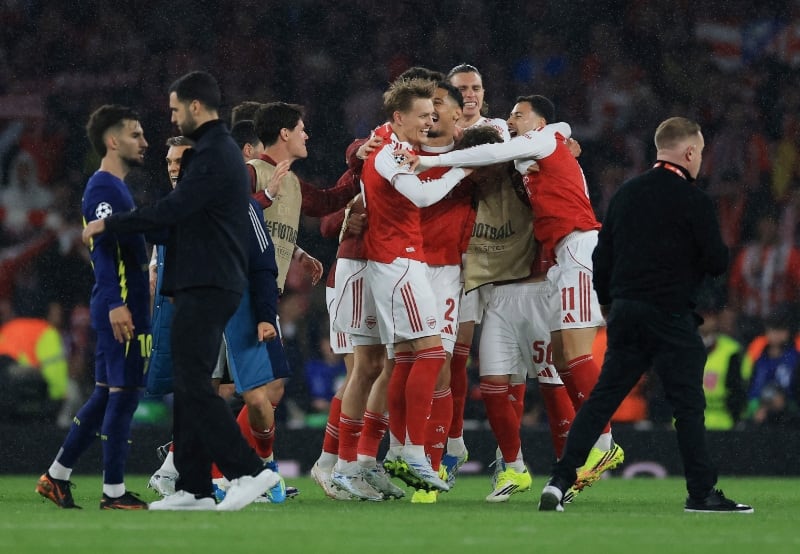 Arsenal superó al Atletico Madrid y avanzó a la final de la Champions League 