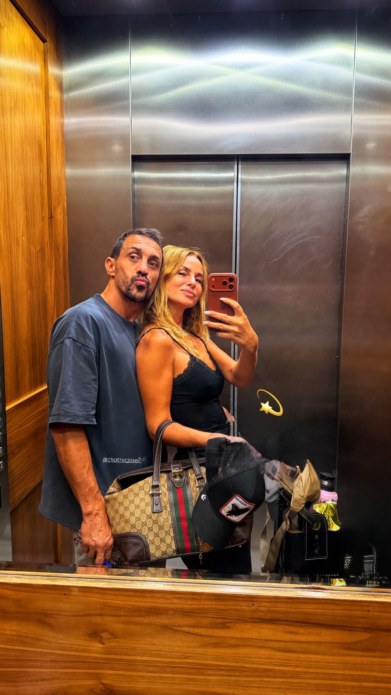 La ácida respuesta de José Chatruc a un detractor de su relación con Sabrina Rojas: “3 meses les doy”