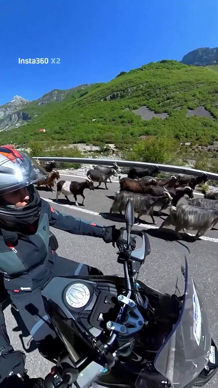La desafiante travesía de Carolina Baldini: de Croacia a Grecia en moto en un viaje de libertad y nuevos comienzos