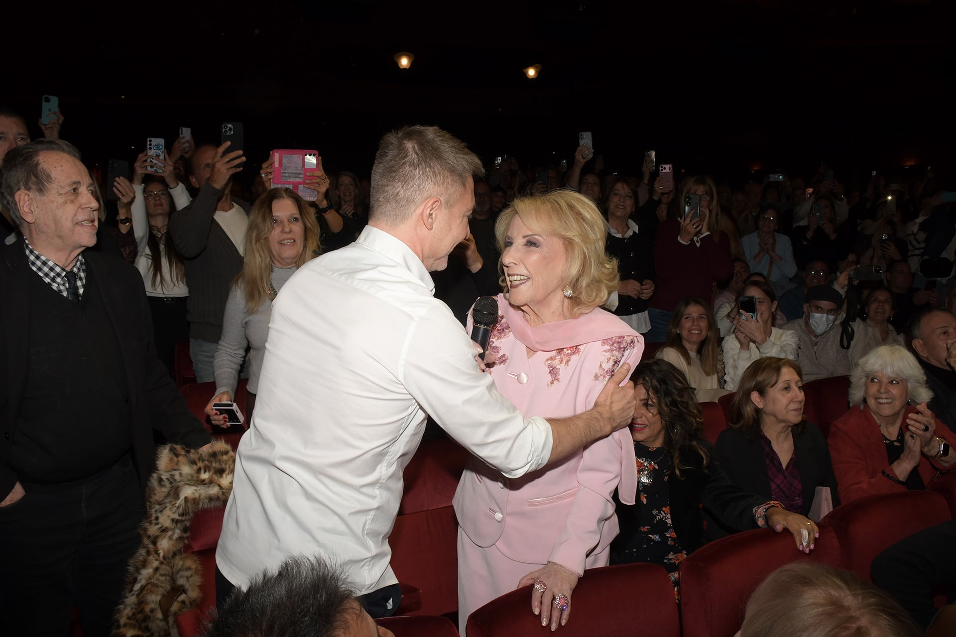 Mirtha Legrand y Adrián Suar, complicidad a la vista de todos