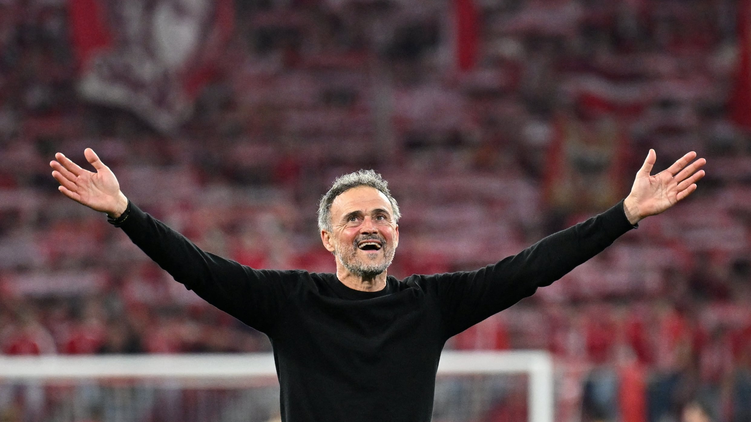 Luis Enrique ya habría hablado con Julián Álvarez (Reuters)