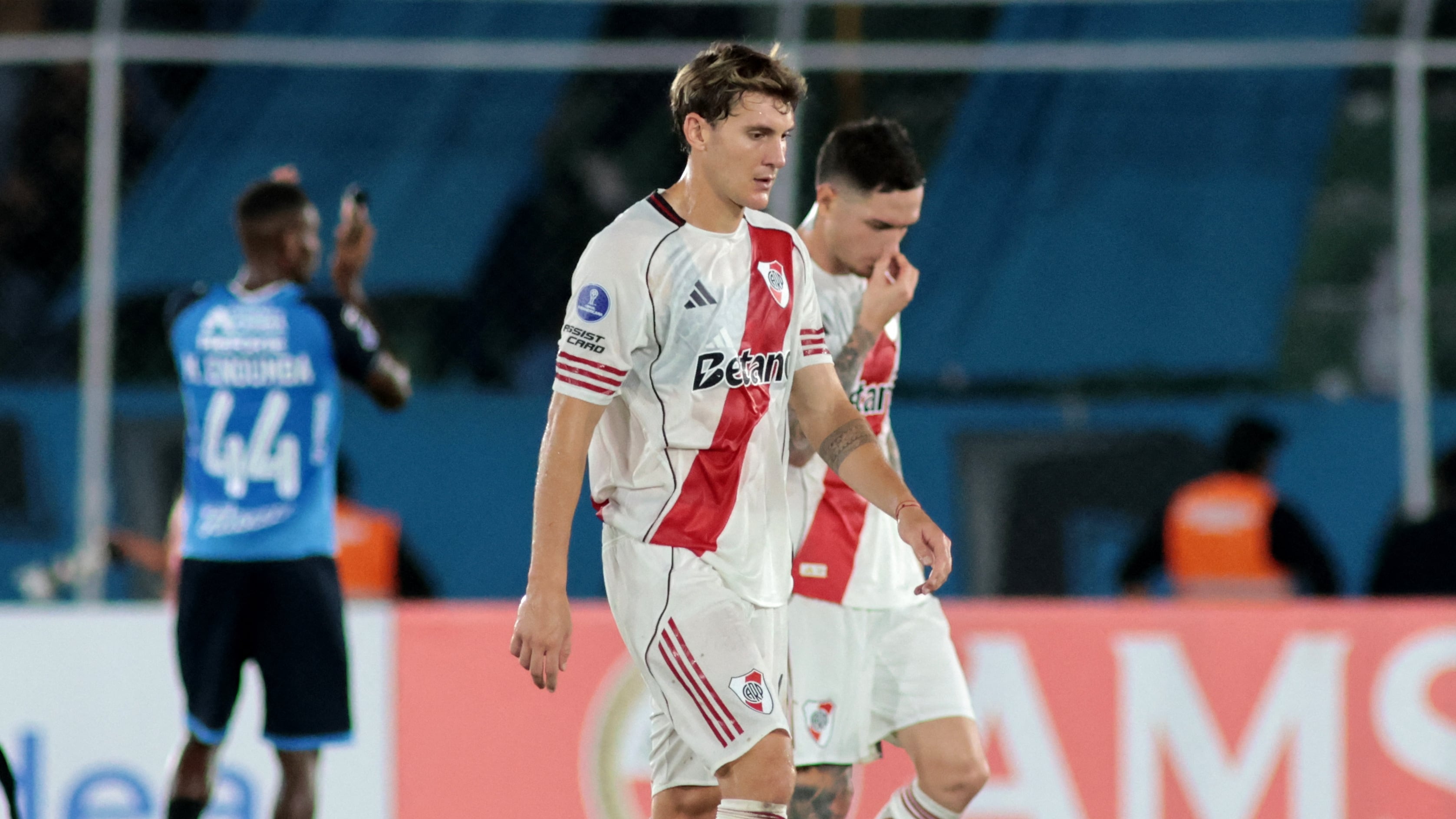 Facundo Colidio sufrió una sobrecarga y quedó desafectado para el duelo con Blooming (REUTERS/Ipa Ibanez)
