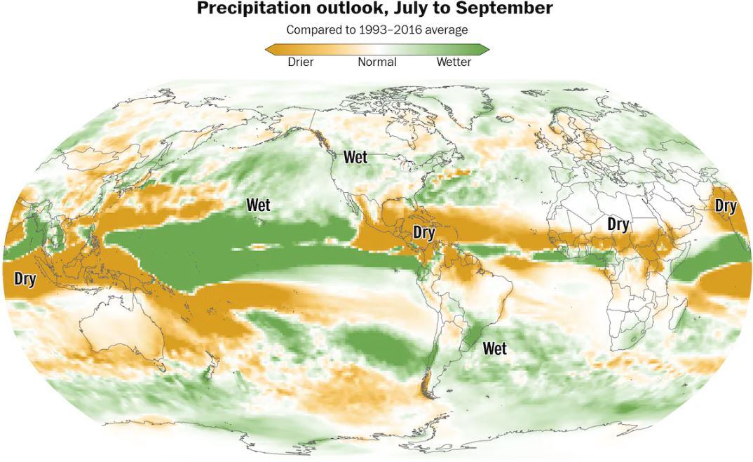 Un Super Niño ocurre cuando la temperatura del mar en la región Niño 3.4 supera los 2 grados por encima de la media durante varios meses consecutivos 