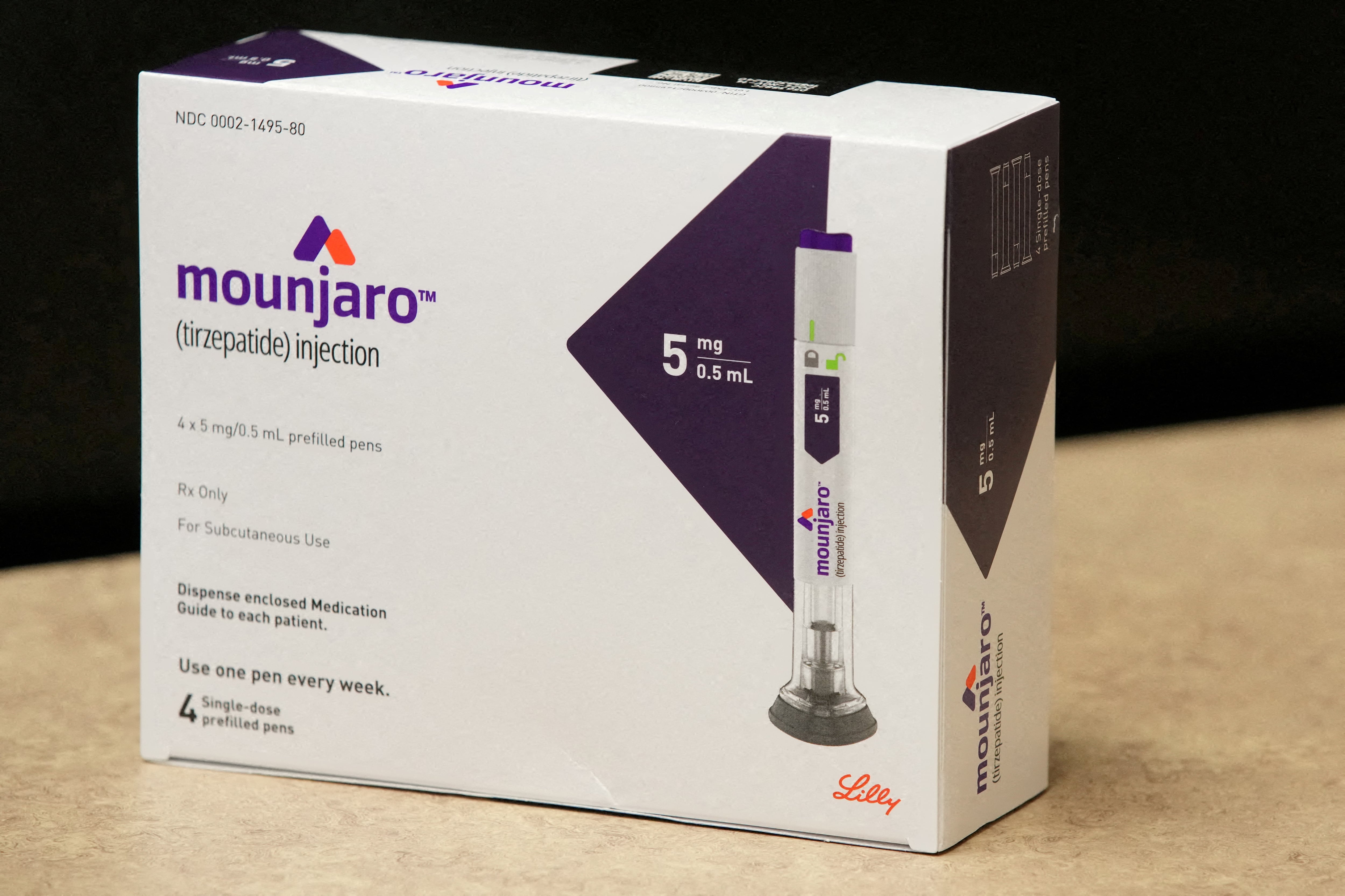 La tirzepatida es un fármaco innovador aprobado para tratar obesidad, sobrepeso y diabetes tipo 2, con un enfoque dual en los receptores GLP-1 y GIP /REUTERS/George Frey/File Photo