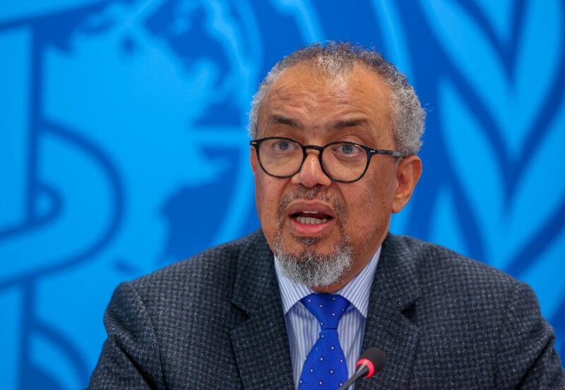El director general de la OMS, Tedros Adhanom Ghebreyesus (REUTERS)