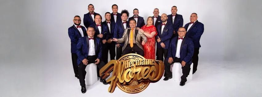 La Orquesta Internacional de los Hermanos Flores enfrenta un 2026 marcado por giras en Estados Unidos y Europa, luego de su histórica presentación en el festival Coachella./ (Orquesta Internacional de los Hermanos Flores)