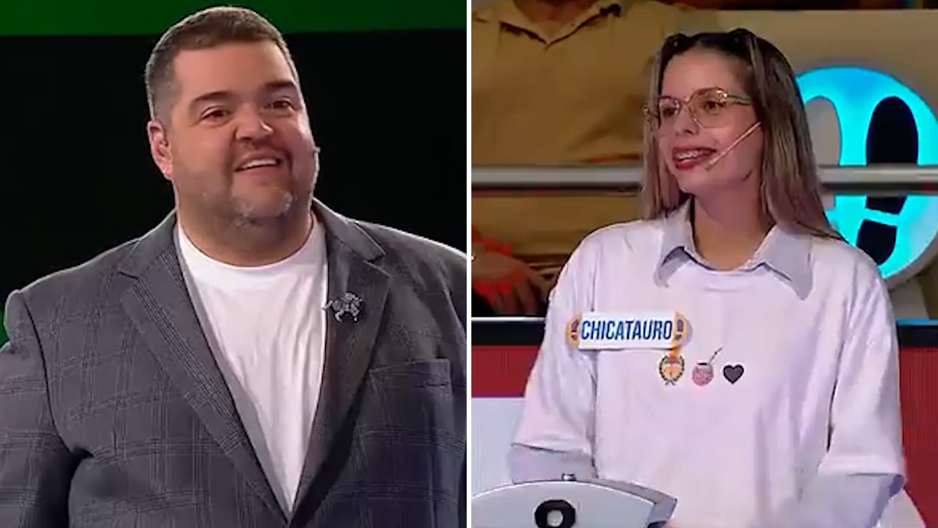 Darío Barassi pone nerviosa a Chica Tauro en Ahora Caigo al preguntarle: