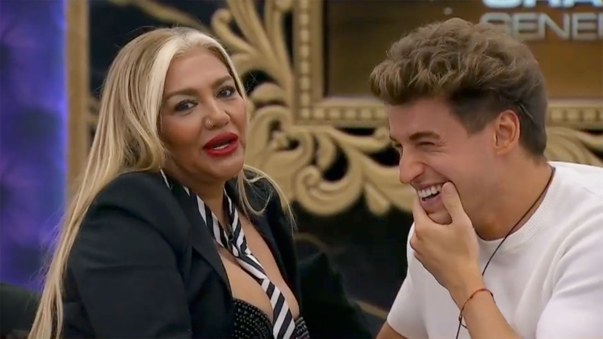 Gladys La Bomba Tucumana y Manuel Íbero, cerca del beso en Gran Hermano