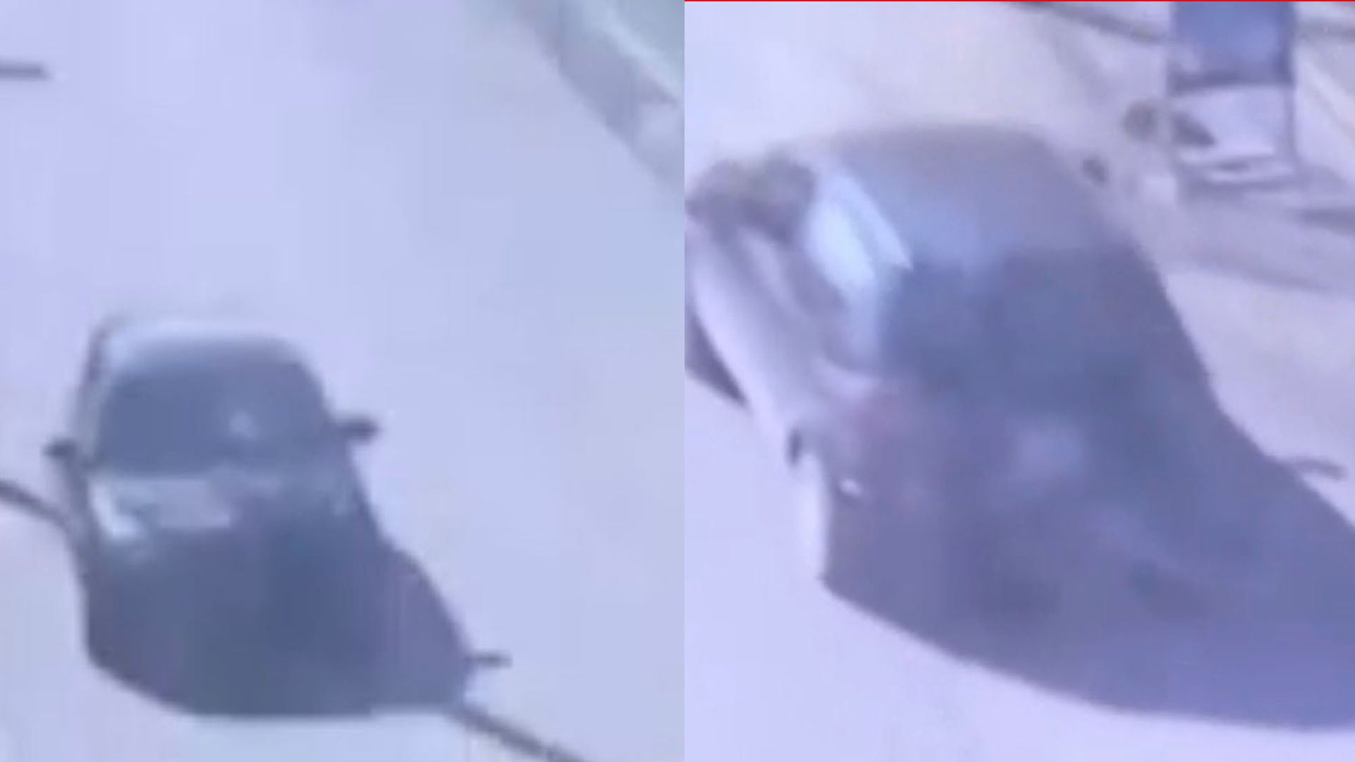 El vehículo de Barrelier ingresando a la zona del descampado en Córdoba donde se encontraron los restos de Agostina Vega.