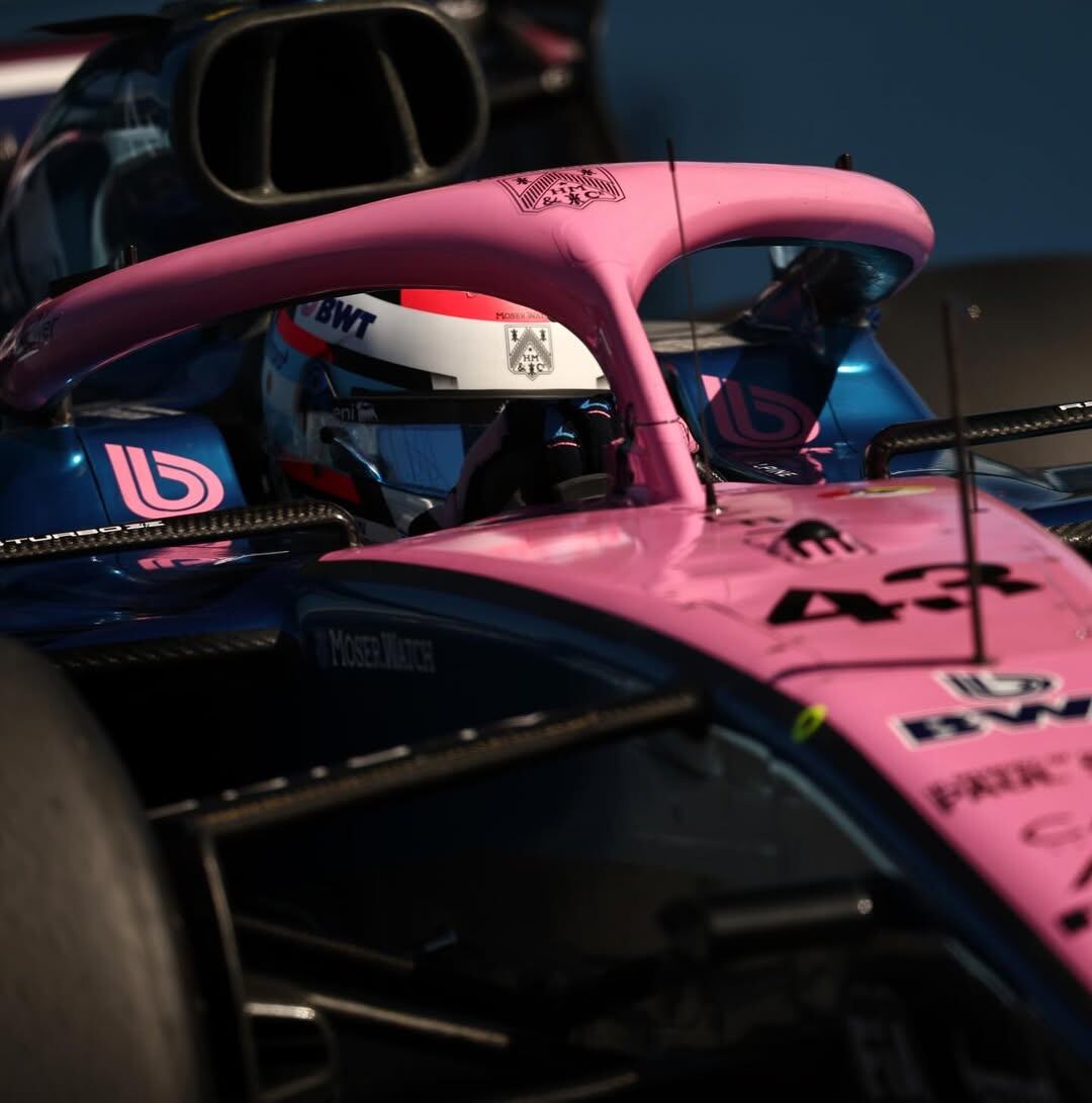 Colapinto exprimió el rendimiento del Alpine y estuvo prácticamente todo el fin de semana adelante de su compañero Gasly (@fracolapinto)