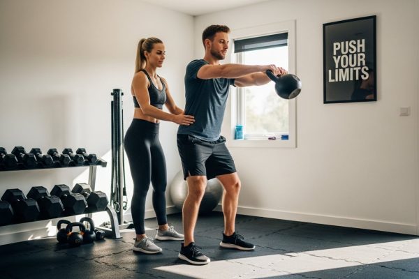 La rutina con pesas rusas de 30 minutos que trabaja fuerza, cardio y resistencia en una sola sesión