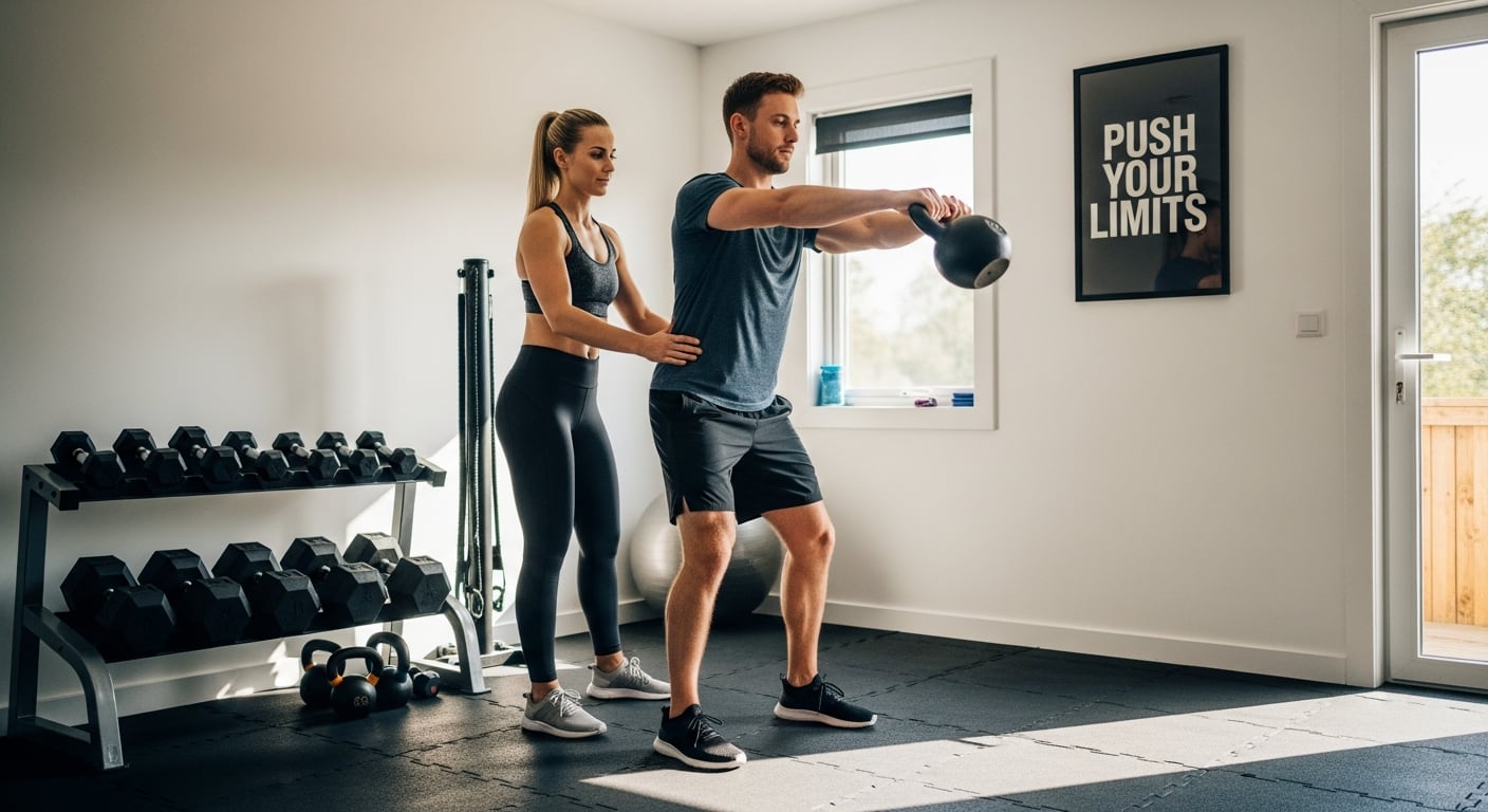 La rutina con pesas rusas de 30 minutos que trabaja fuerza, cardio y resistencia en una sola sesión