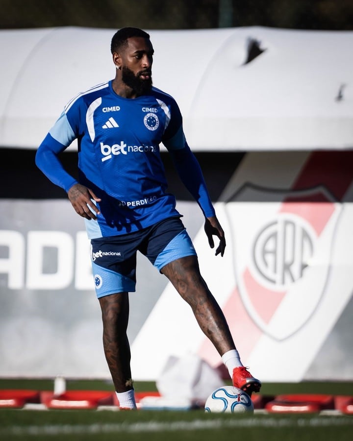 El plantel brasileño se entrenó en el River Camp (@Cruzeiro)