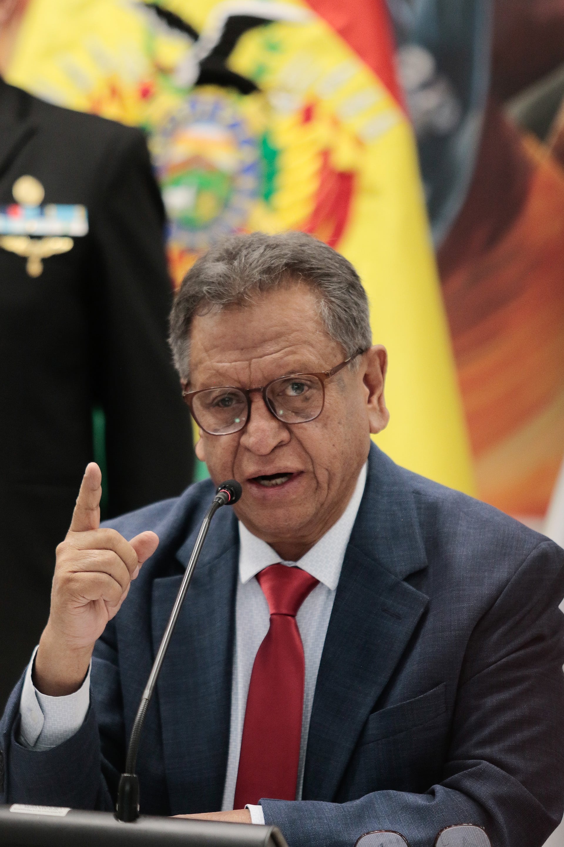 El ministro de Gobierno de Bolivia, Marco Antonio Oviedo, en una imagen de archivo. (Reuters)