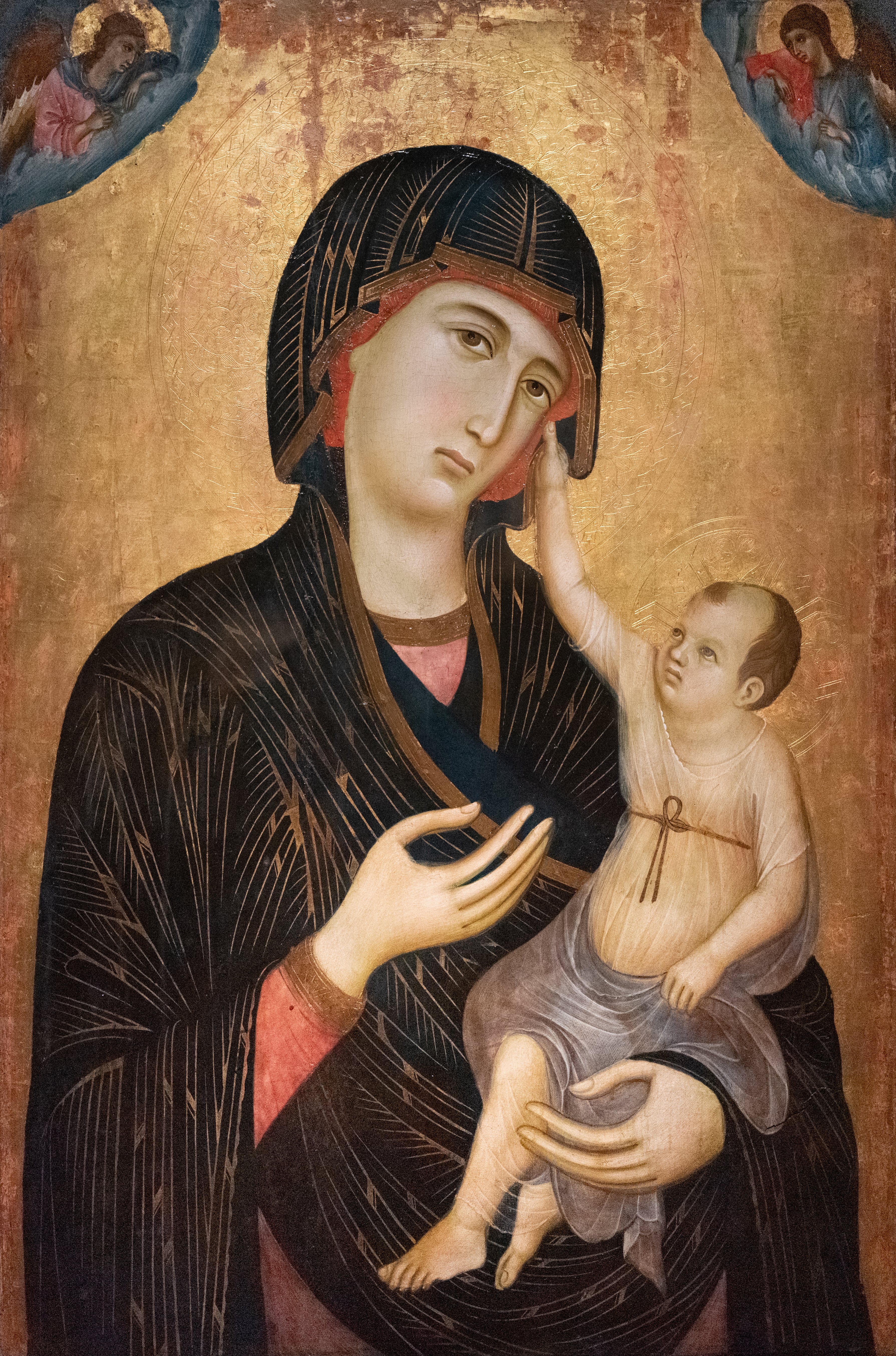 La iconografía cristiana medieval solo representaba niños a través del Niño Jesús, cuyas imágenes transmitían autoridad más que ternura infantil