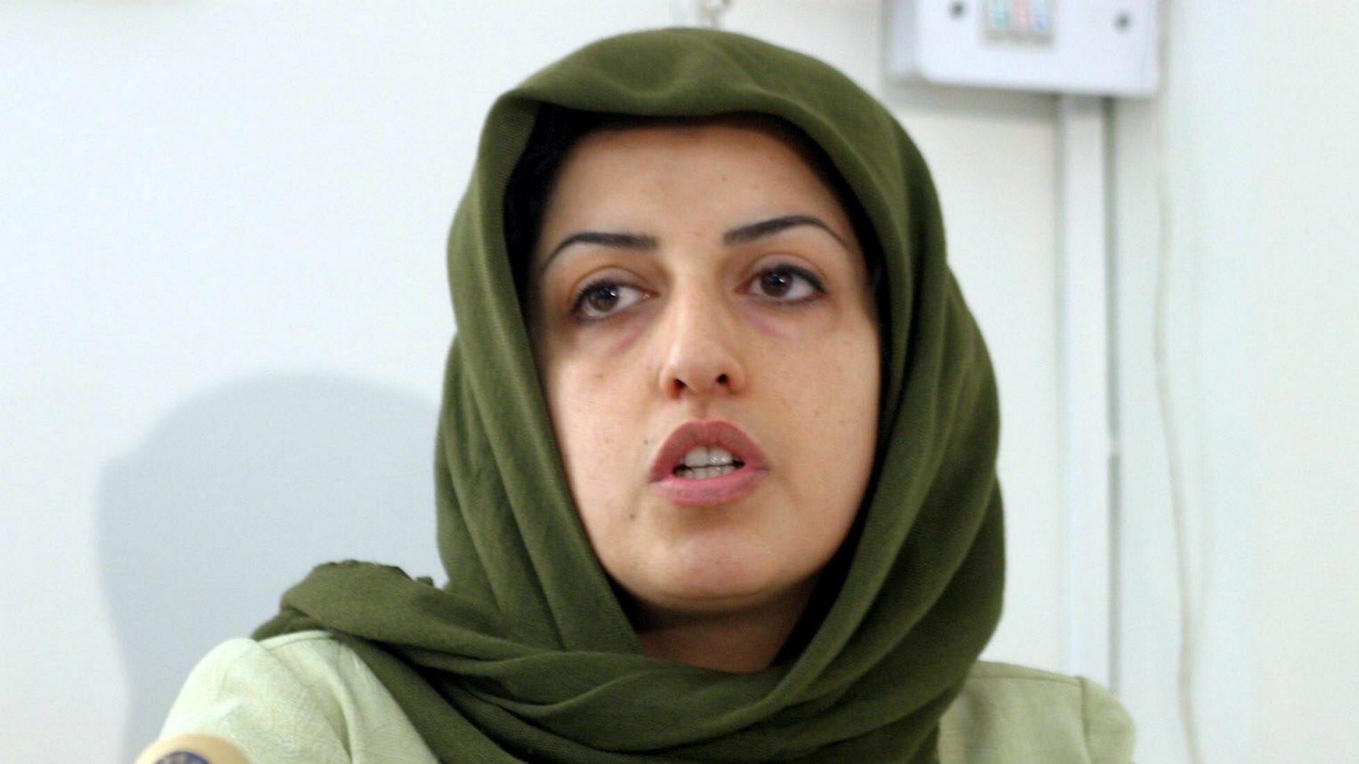 Foto de archivo de la disidente iraní Narges Mohammadi (EPA/ABEDIN TAHERKENAREH)