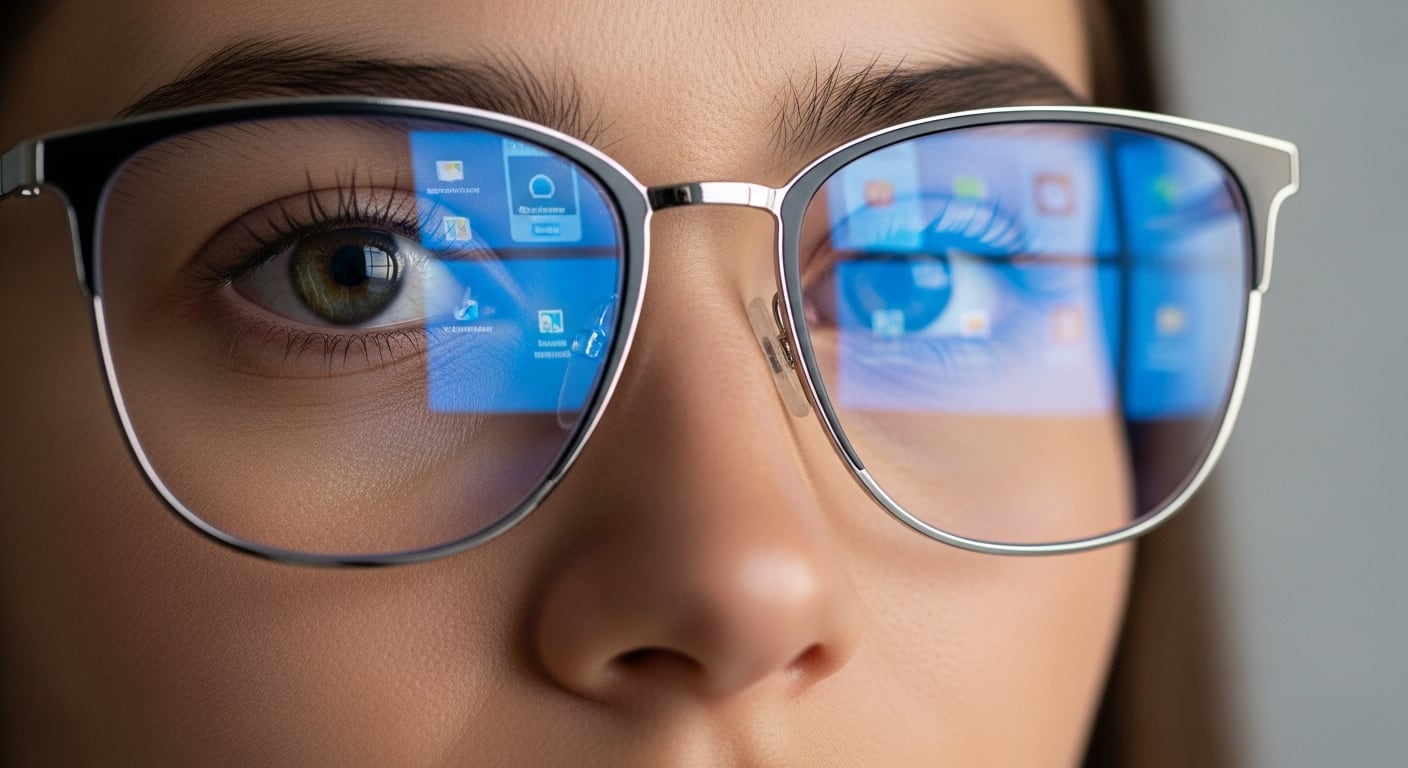 El único beneficio comprobado de las gafas con filtro de luz azul es una posible mejora mínima del sueño si se usan antes de dormir (Imagen Ilustrativa Infobae)