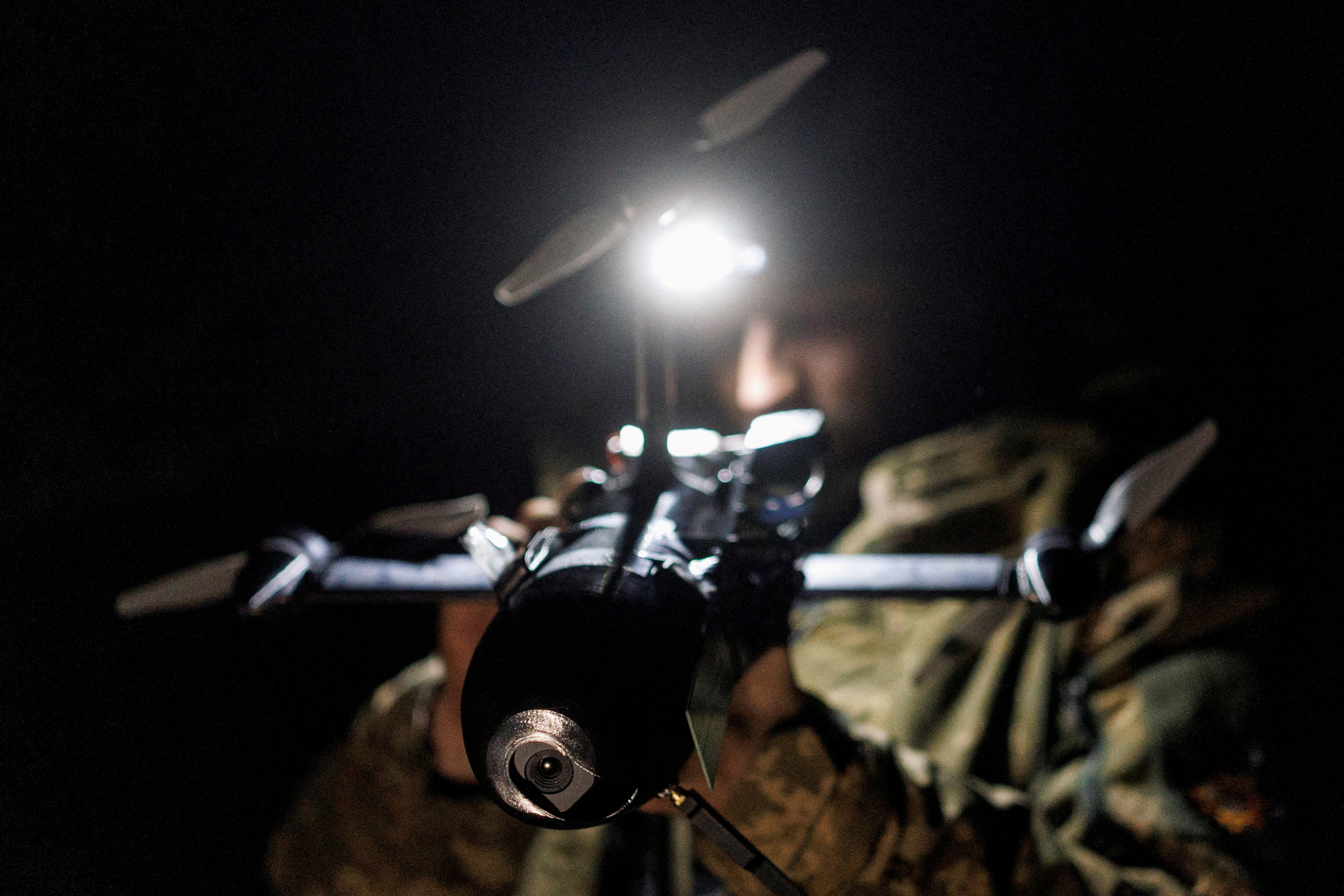 Las exportaciones de drones de Taiwán se dispararon a 181.159 unidades en los primeros cuatro meses de este año, casi 20 veces más que en el mismo período de 2025, y más que en todo el año, según muestran los datos comerciales oficiales (REUTERS)