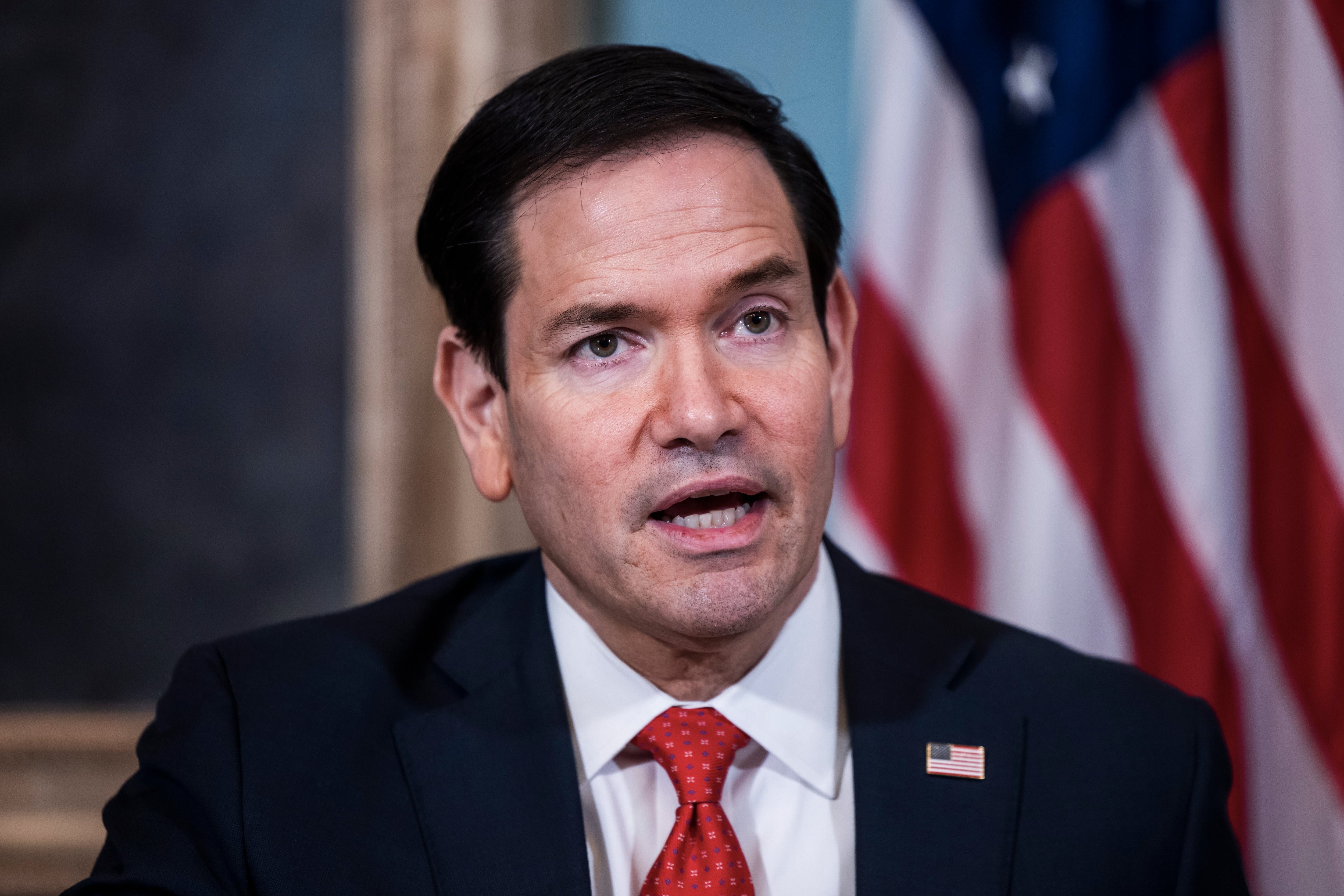 El secretario de Estado de Estados Unidos, Marco Rubio (EFE/EPA/JIM LO SCALZO/Archivo)
