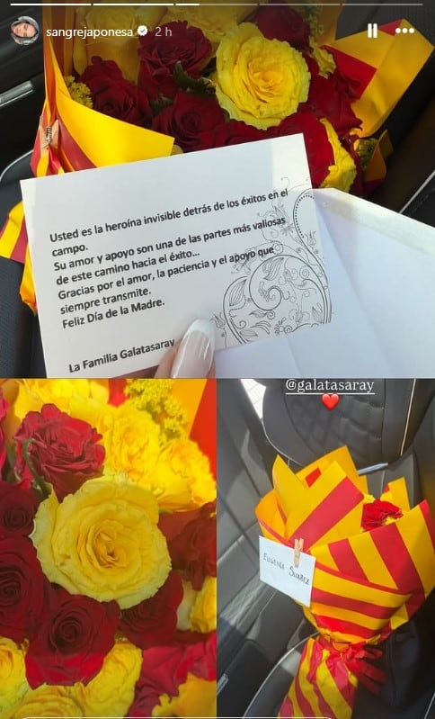 Las lágrimas de la China Suárez en la fiesta de Galatasaray campeón: “Nunca vi un amor tan grande”