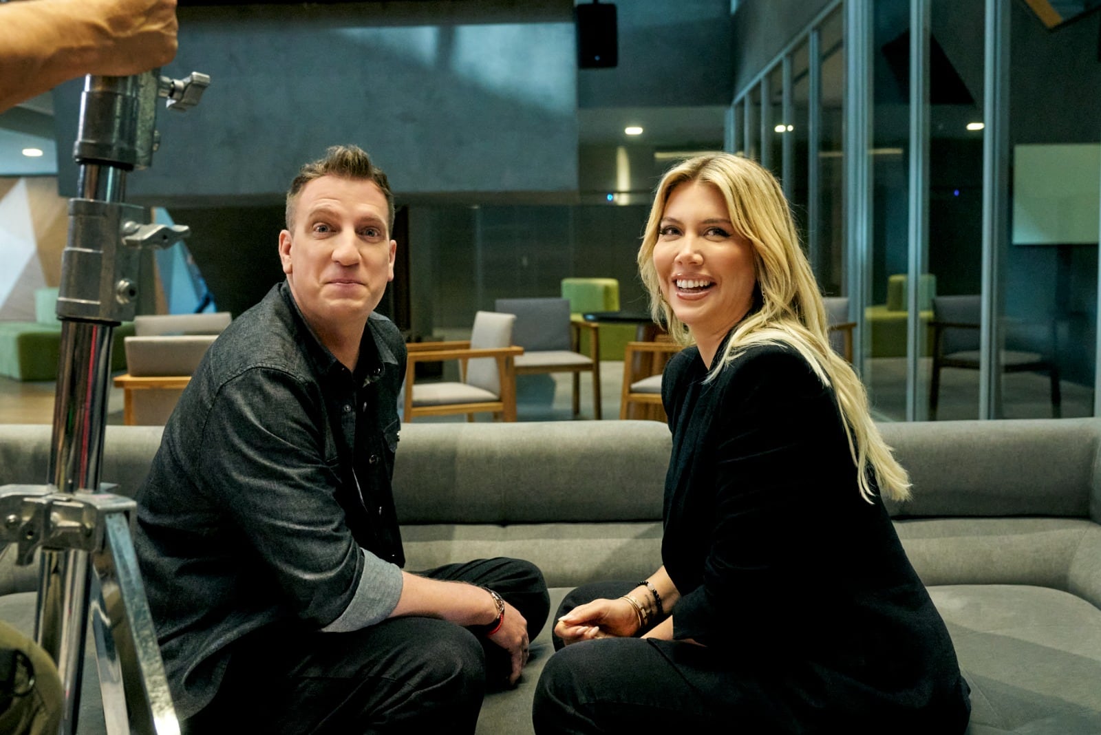 Wanda Nara, lista para sorprender: su debut como actriz en la serie vertical Triángulo amoroso junto a Maxi López (Prensa Telefe)