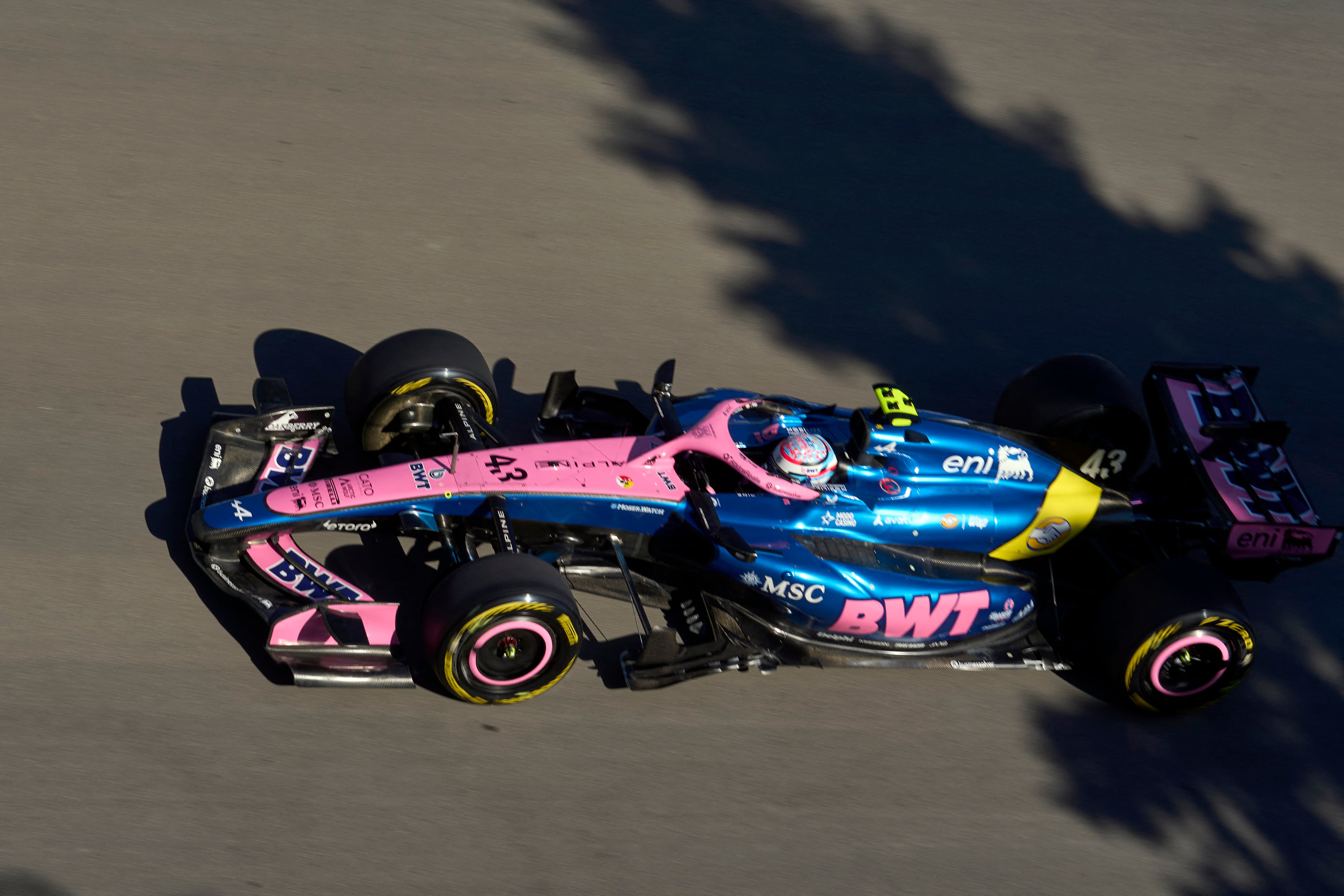 Los medios especializados destacaron la tarea de Franco Colapinto en el GP de Canadá (Photo by Geoff Robins / AFP)