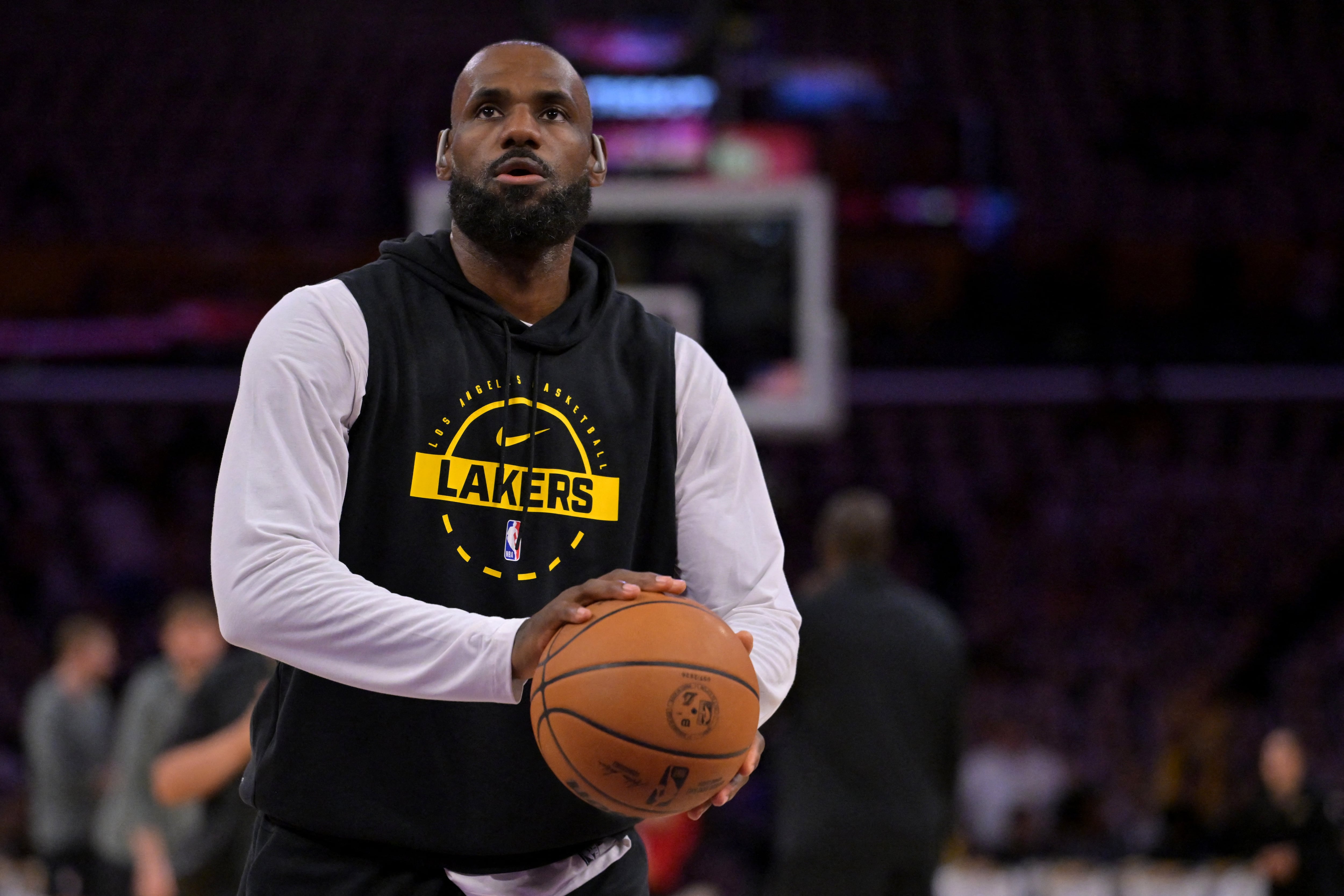 LeBron James prioriza equipos con vocación ganadora y descarta sumarse a proyectos en reconstrucción en la etapa final de su carrera deportiva (Mandatory Credit: Jayne Kamin-Oncea-Imagn Images)