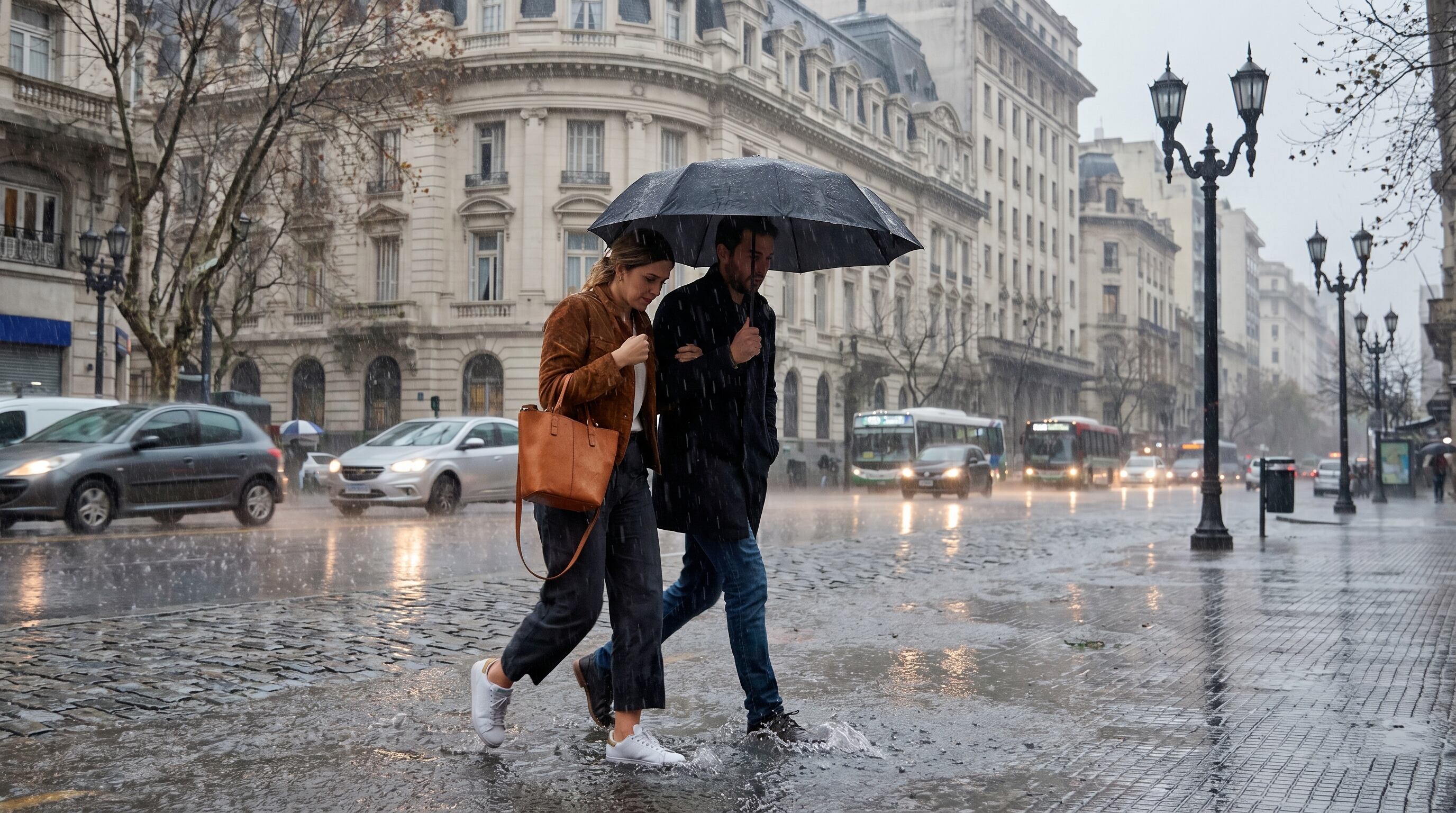 Para hoy se estiman precipitaciones durante la mañana y la tarde (Imagen Ilustrativa Infobae)