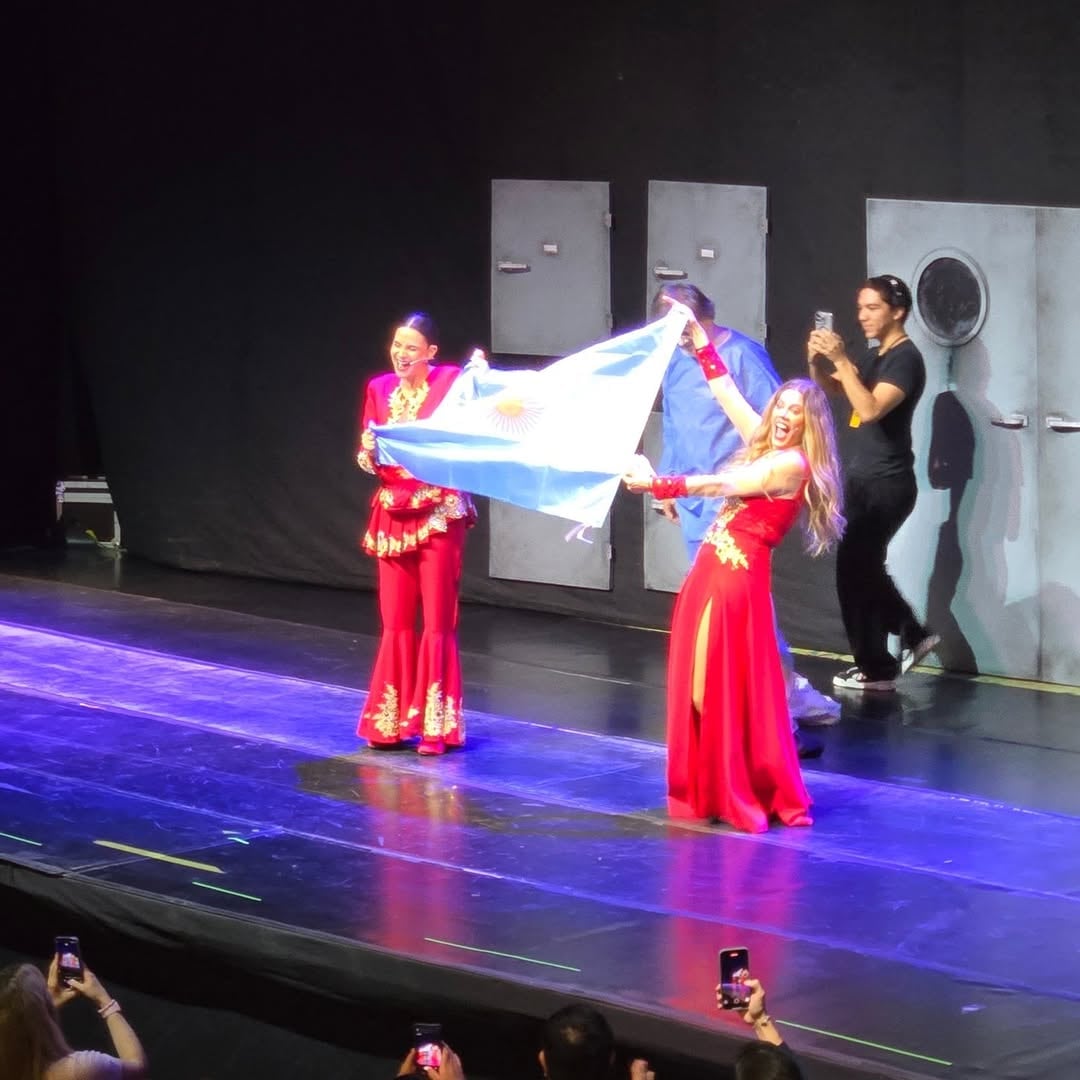 Las actrices en 2025 durante su paso por Argentina con la obra (Instagram)
