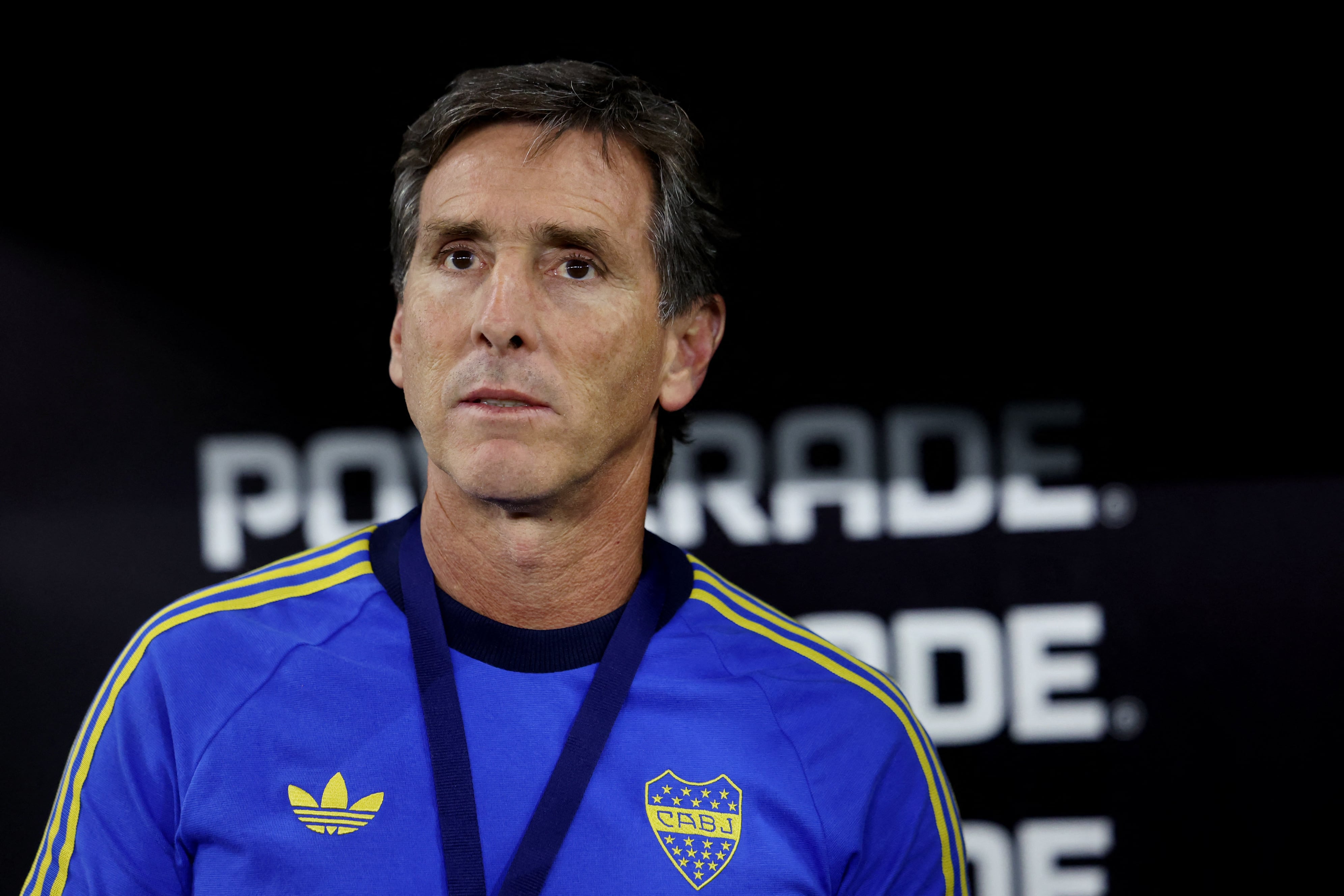 Claudio Úbeda y la definición del semestre de Boca Juniors (REUTERS/Pablo Sanhueza)