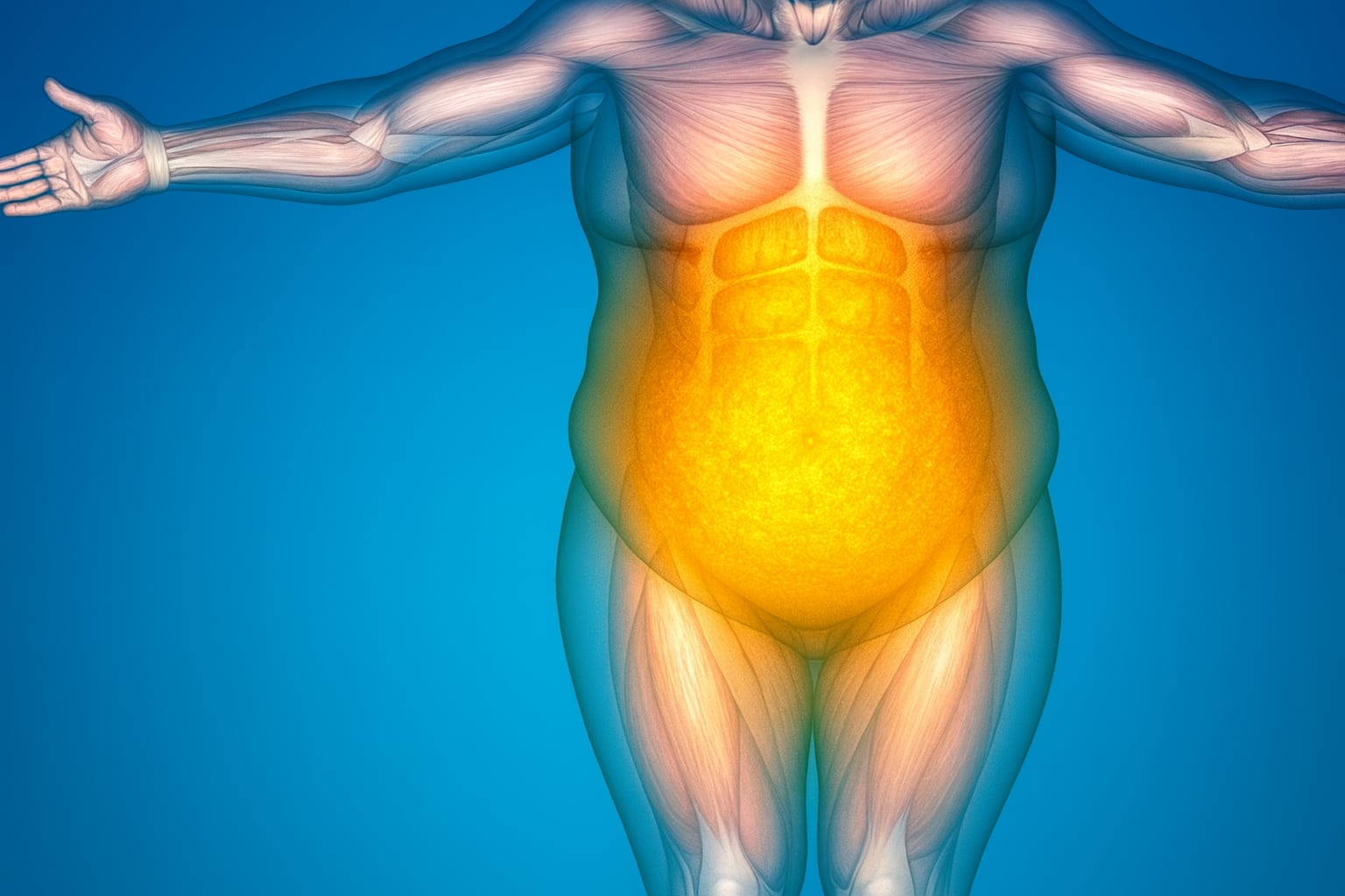 El aumento de grasa abdominal y la alteración del metabolismo son señales tempranas de envejecimiento biológico y riesgo de enfermedades crónicas (Imagen ilustrativa Infobae)