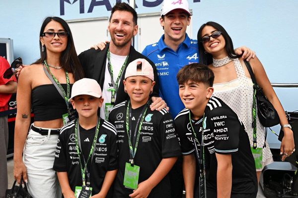 Maia Reficco, la novia de Franco Colapinto, y su emocionante encuentro con Lionel Messi