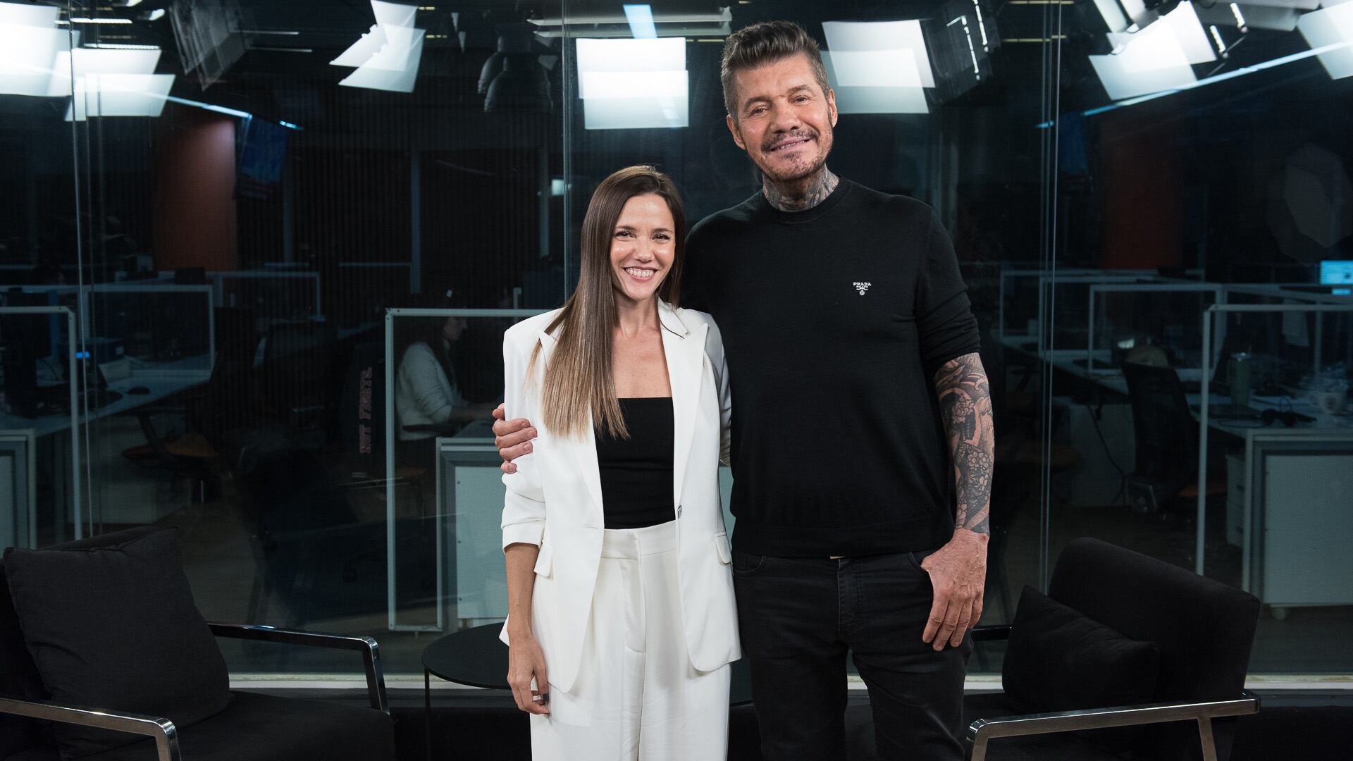 En su entrevista con Luciana Rubinska, Tinelli dio su 11 ideal en el fútbol