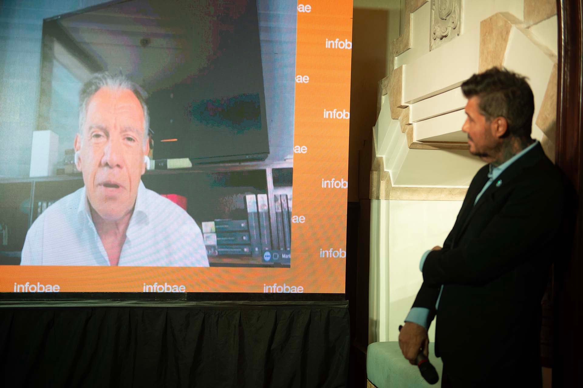 Daniel Hadad se comunicó desde los Estados Unidos para darle la bienvenida a Marcelo Tinelli