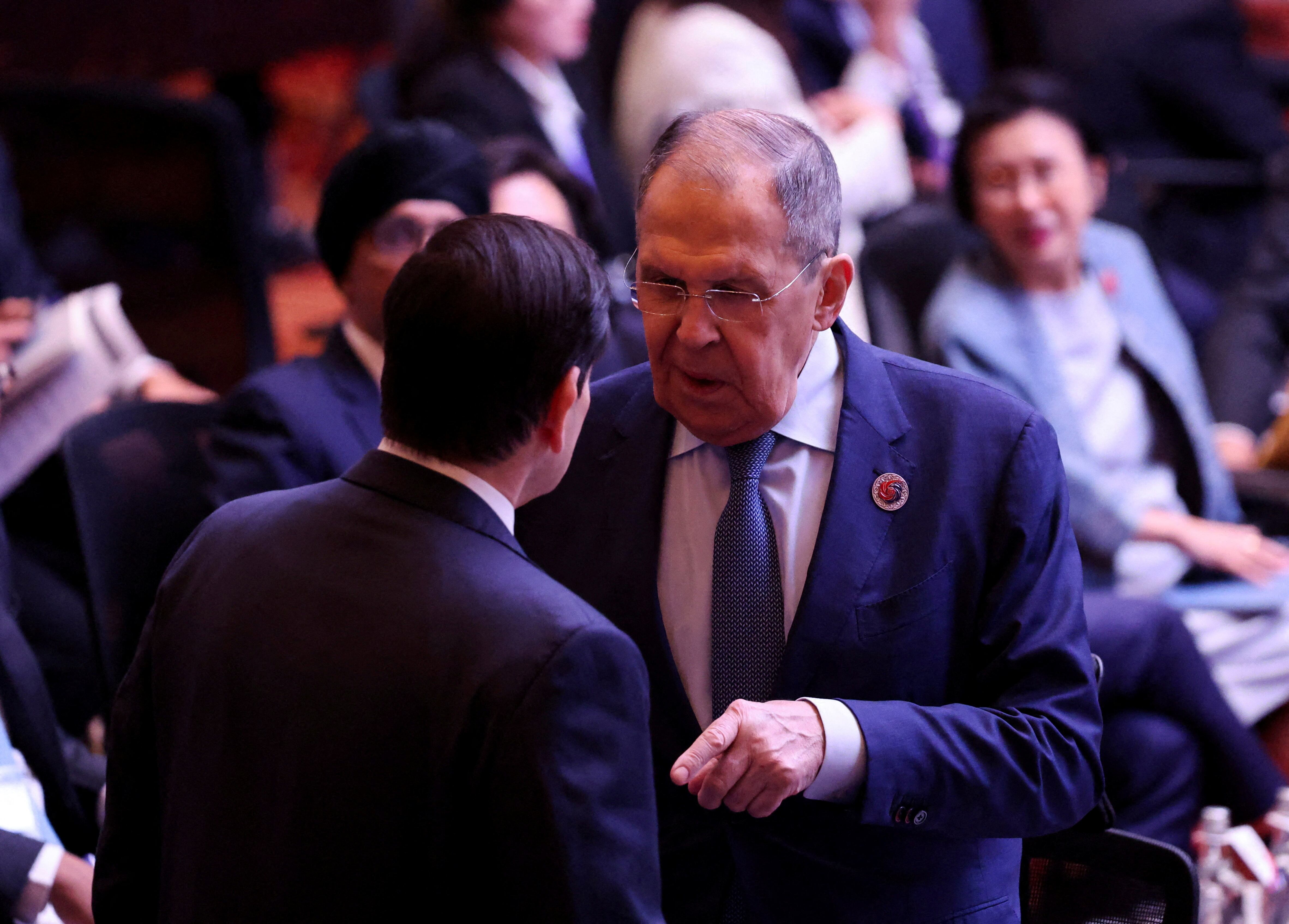 Rubio y Lavrov mantienen contactos periódicos desde hace años (REUTERS)