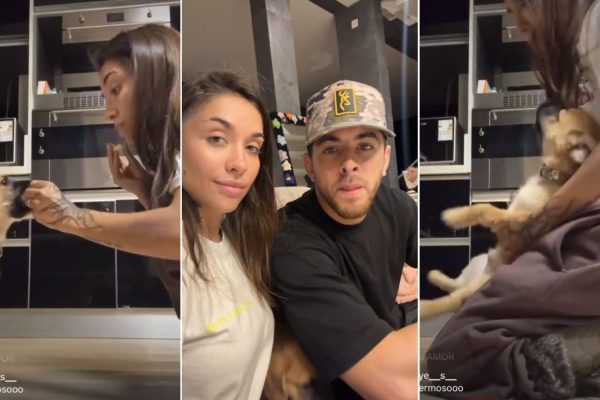 María Becerra mostró la intimidad de su hogar: de la cena a J Rei a los juegos con su nuevo perrito